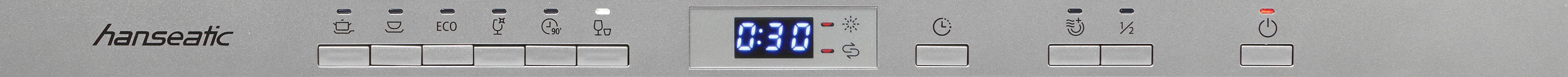 Hanseatic Volledig geïntegreerde vaatwasser HGVI6082E137713IS, 81,5 cm x 59,8 cm