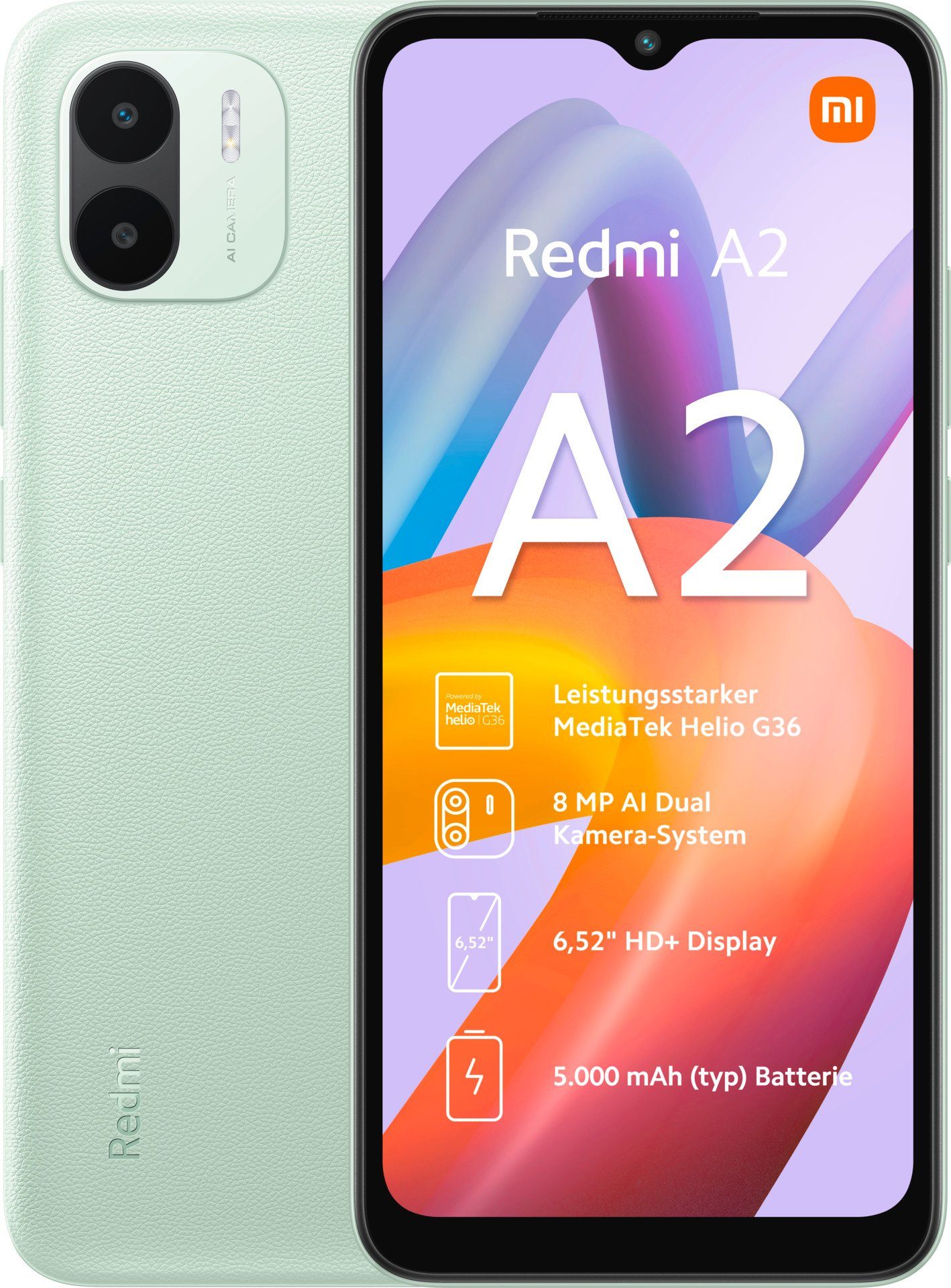 Xiaomi Smartphone Redmi A2 2GB+32GB, 32 GB