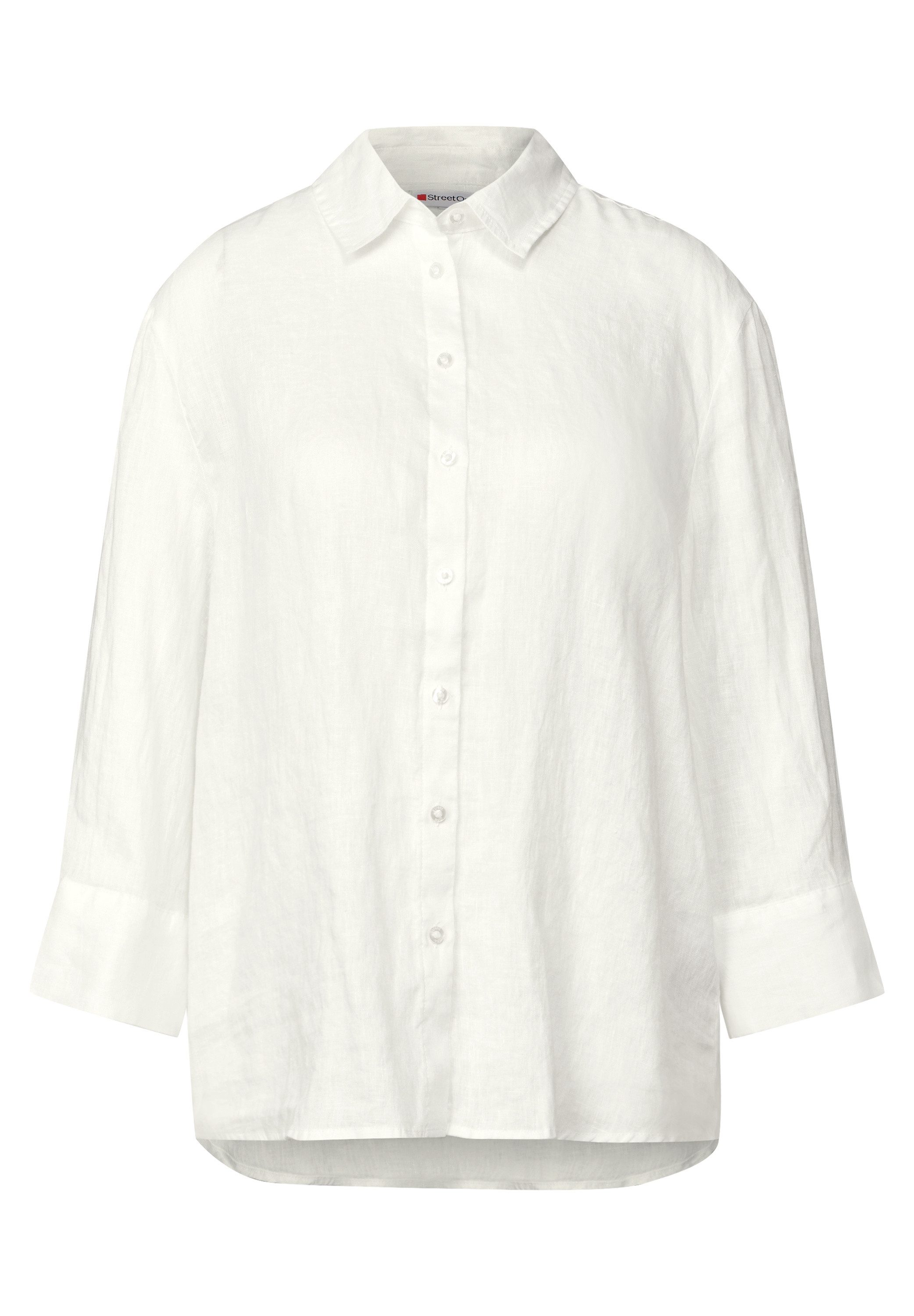 STREET ONE Overhemdblouse met 3/4-mouwen