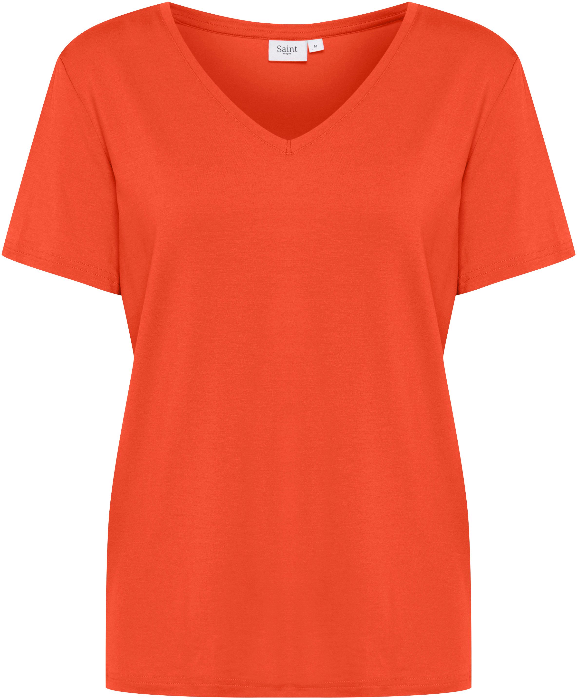 Saint Tropez Shirt met korte mouwen AdeliaSZ V-N T-Shirt