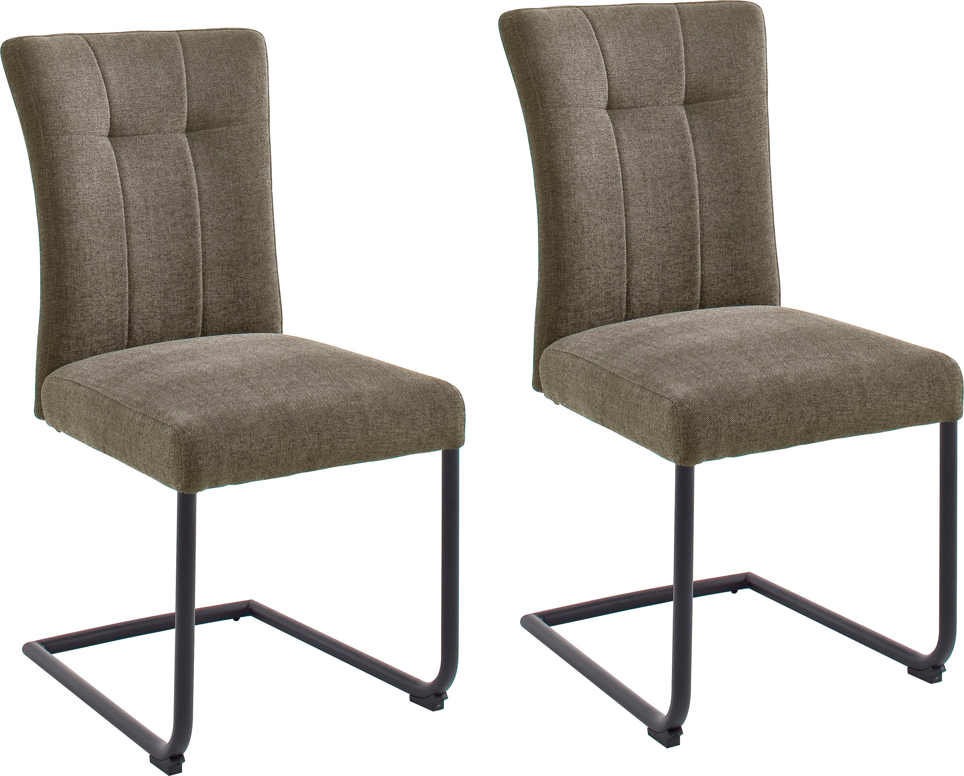 MCA furniture Vrijdragende stoel Calanda (set, 2 stuks)