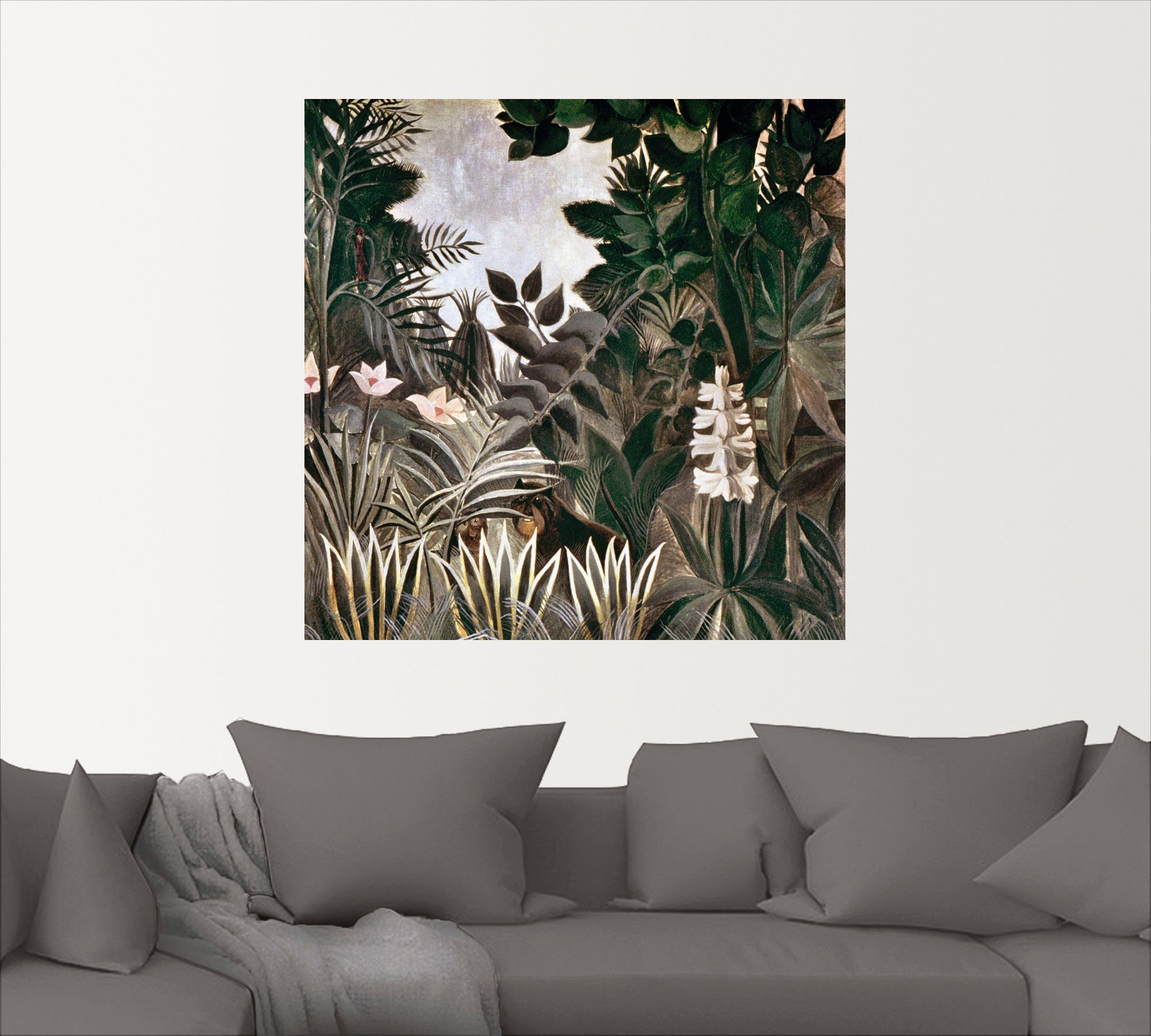 Artland Artprint Jungle, 1909 als artprint op linnen, muursticker in verschillende maten