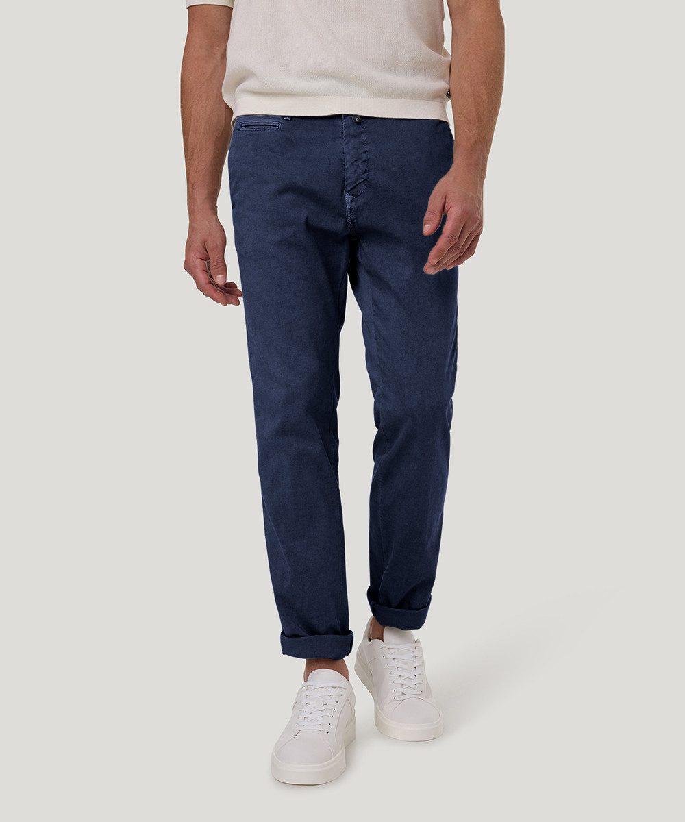 Pierre Cardin Chino PC-Castres in de four-pocket stijl heren chino's maat 33 blauw