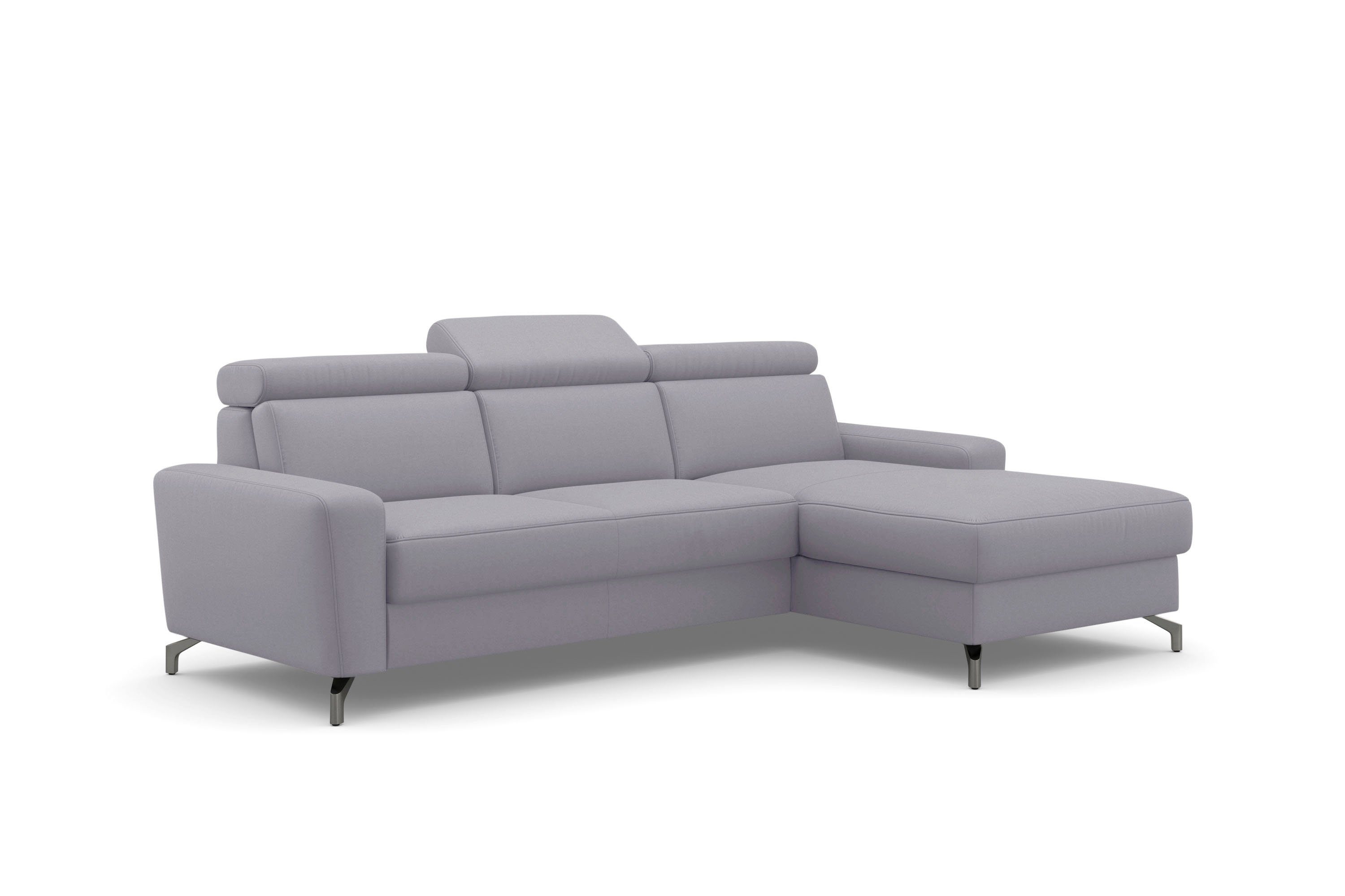 sit&more Hoekbank Scarlett L-vorm met verstelbare hoofdsteun, naar keuze met slaapfunctie, bedkist