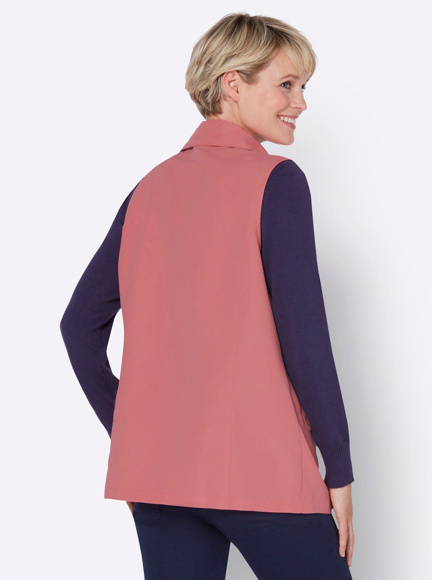 Classic Basics Lang gilet