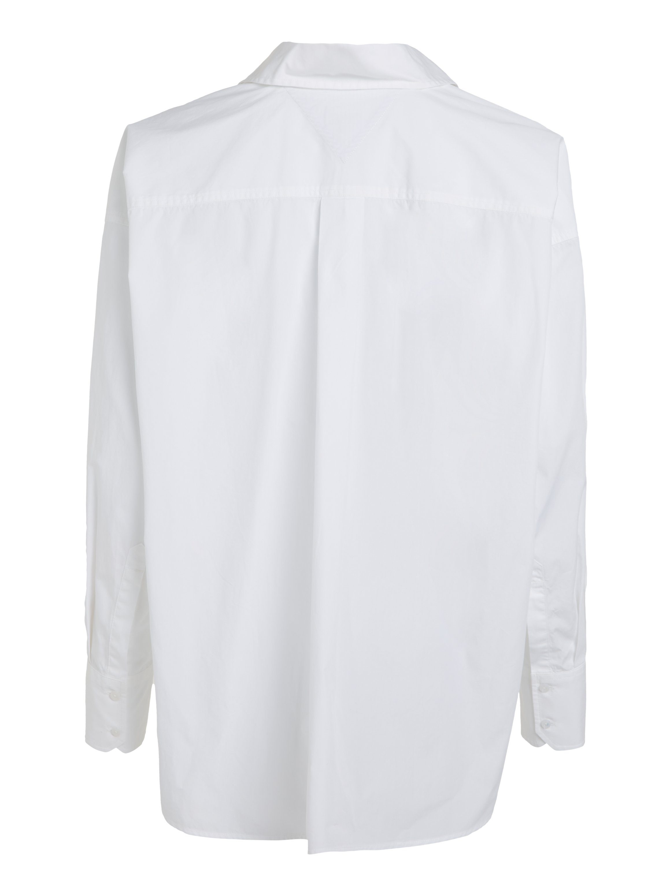 TOMMY JEANS Top TJW SP OVR SCRIPT SHIRT EXT Met Tommy Jeans-logo-opschrift