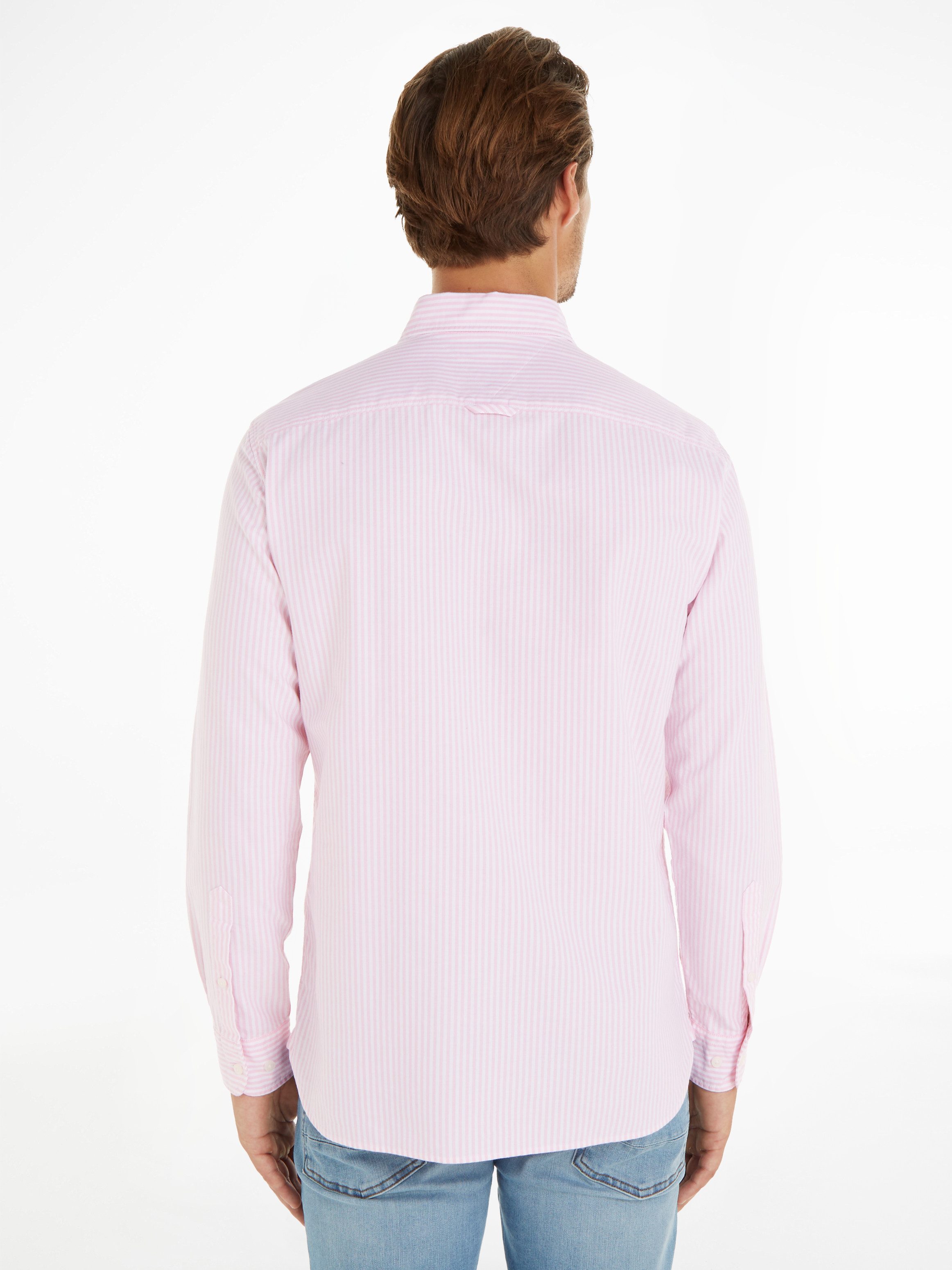 Tommy Hilfiger Overhemd met lange mouwen HERITAGE OXFORD STRIPE RF SHIRT