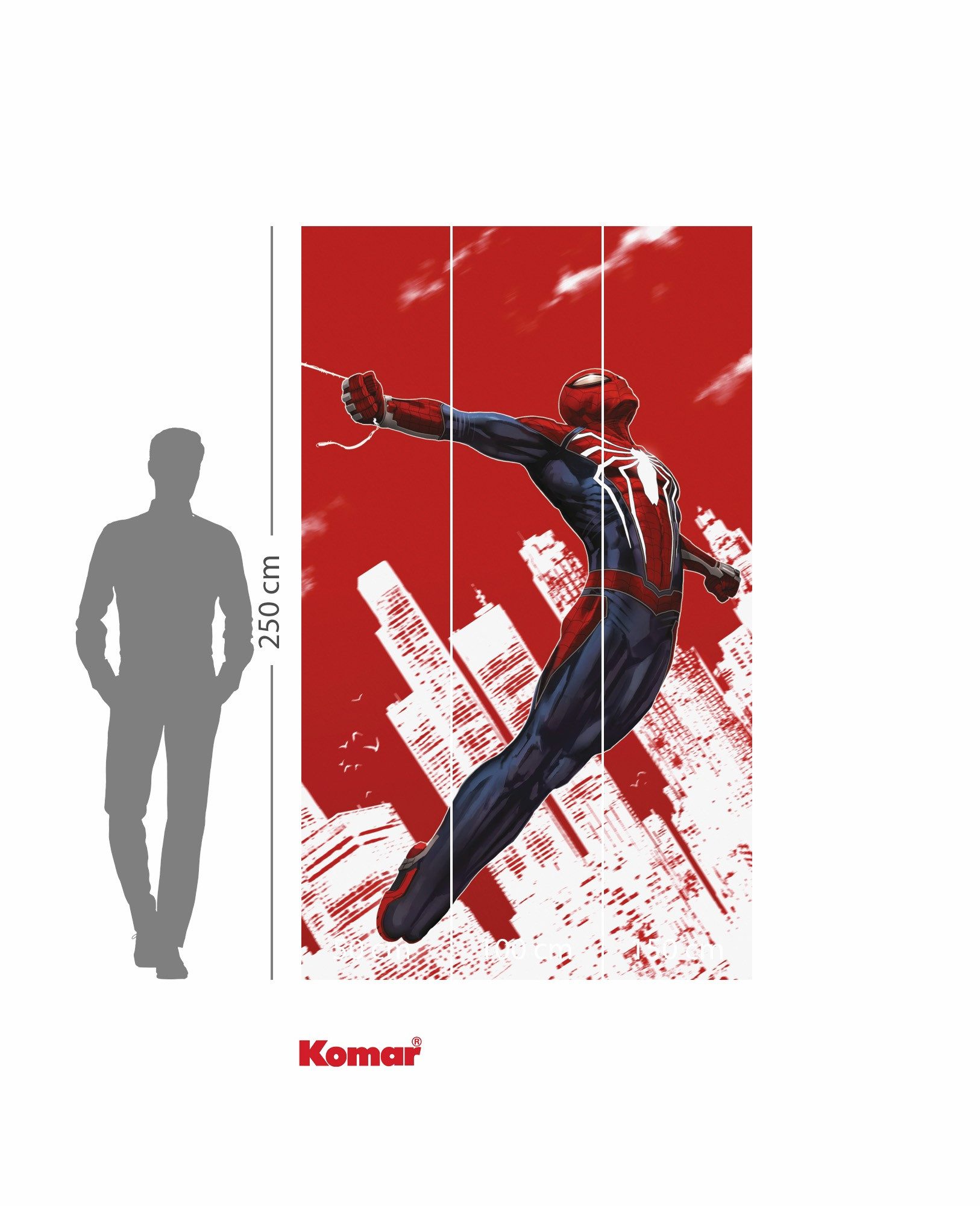 Komar Kinderbehang Marvel Spider-Man Red Swing (1 stuk)