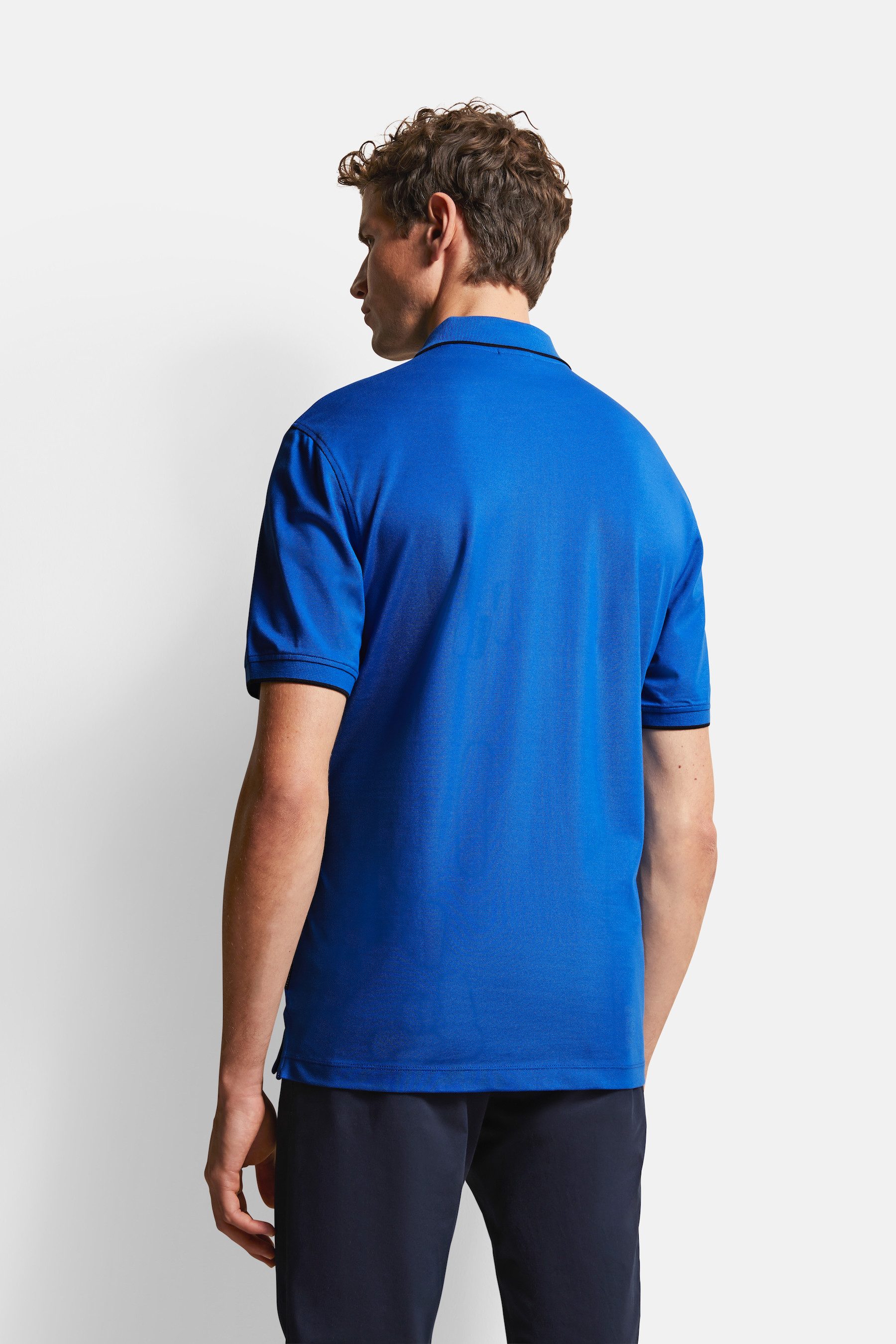 Bugatti Poloshirt met een ritssluiting