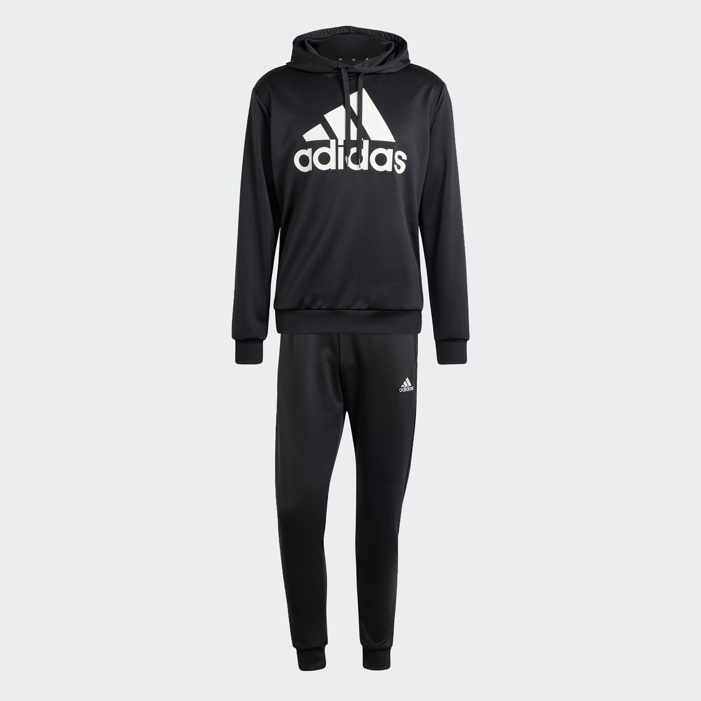 Adidas Zwarte Hoodie French Terry Sportswear Black Heren