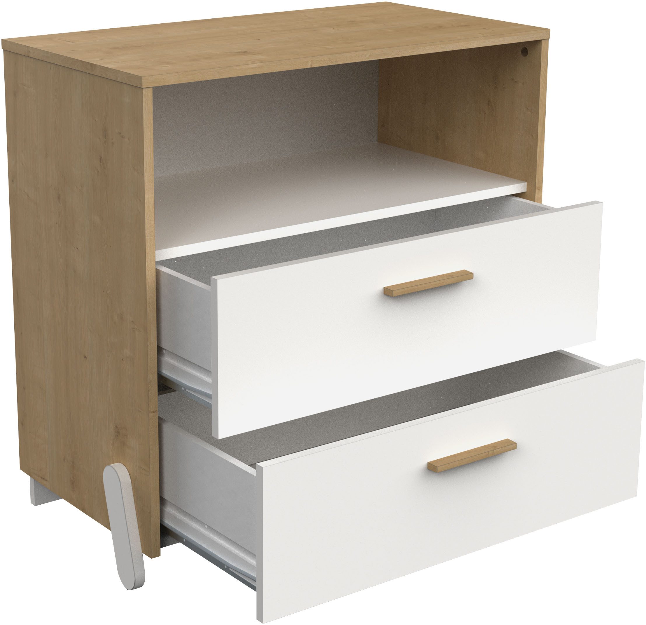 Demeyere GROUP Nachtkastje MEUBLES Naili Commode 2 lades/ 1 niche