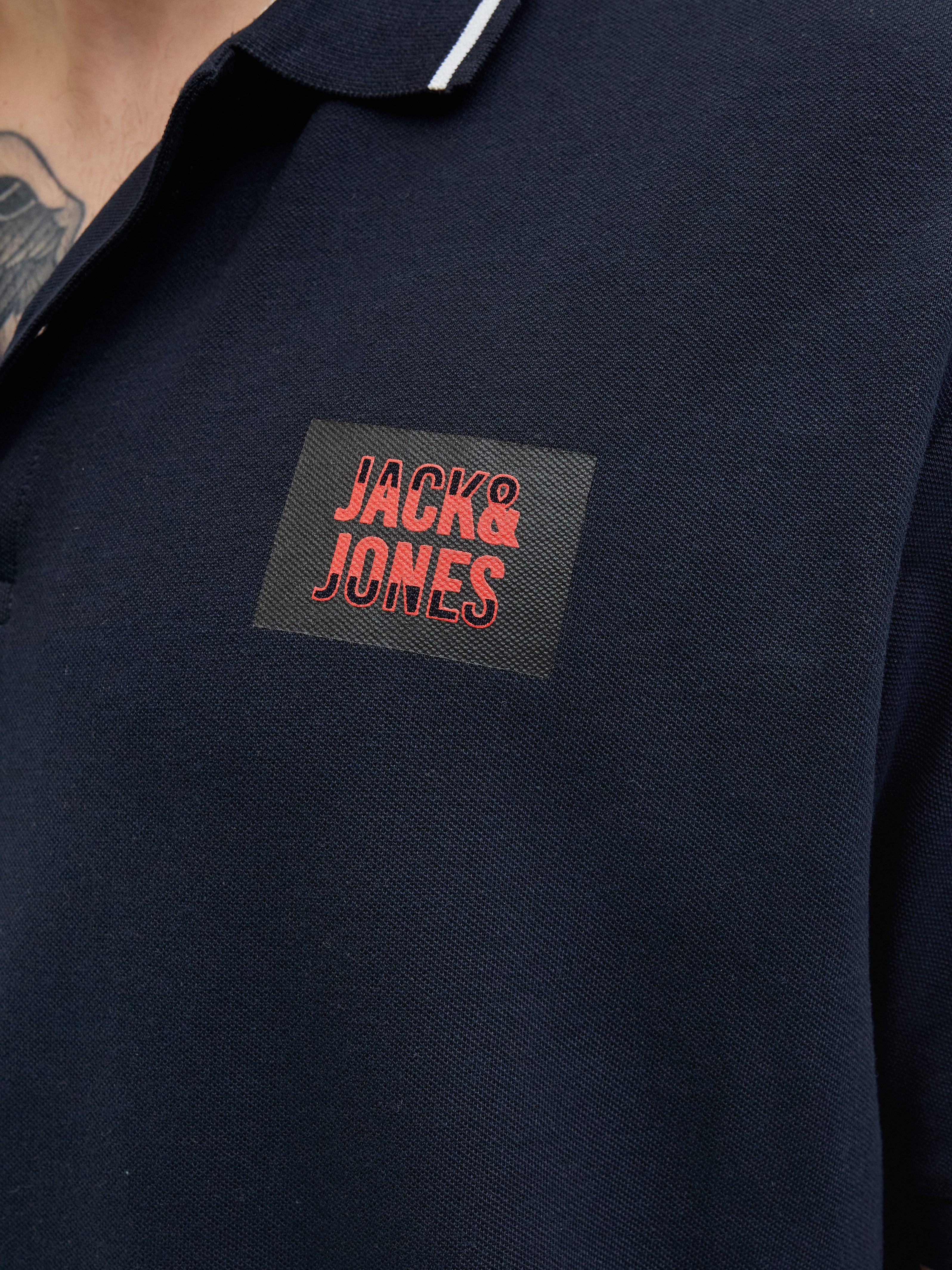 Jack & Jones PlusSize Poloshirt JJHUDSON POLO SS PLS