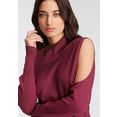 melrose trui met vleermuismouwen met schouderuitsparing - nieuwe collectie rood