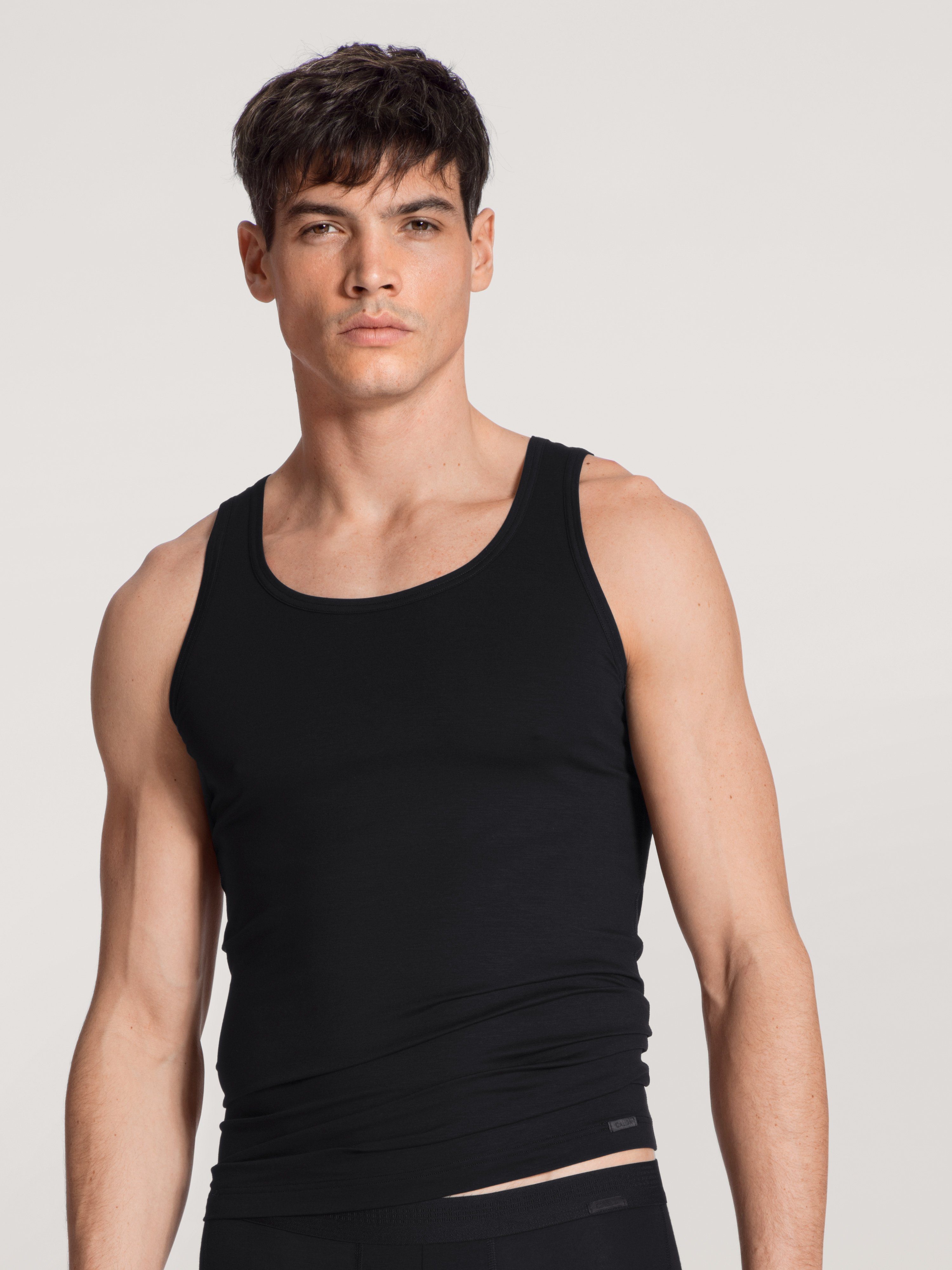 CALIDA Tanktop Focus met ingesloten ronde halslijn