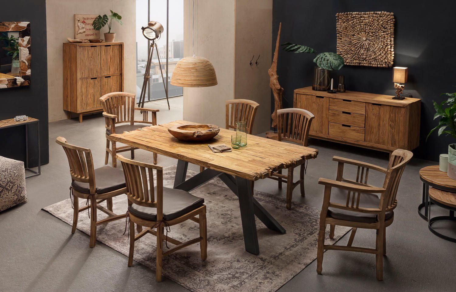 SIT Stoel Coral gemaakt van gerecycled afvalhout