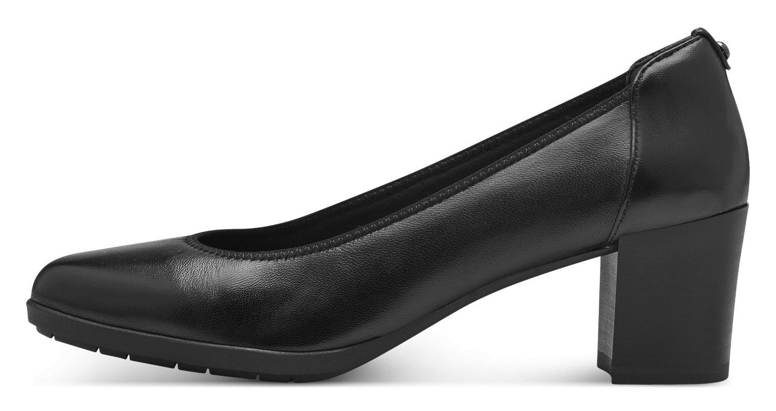 Tamaris Pumps hakken, zakelijke schoen, avondschoen, comfortabele elastische afwerking