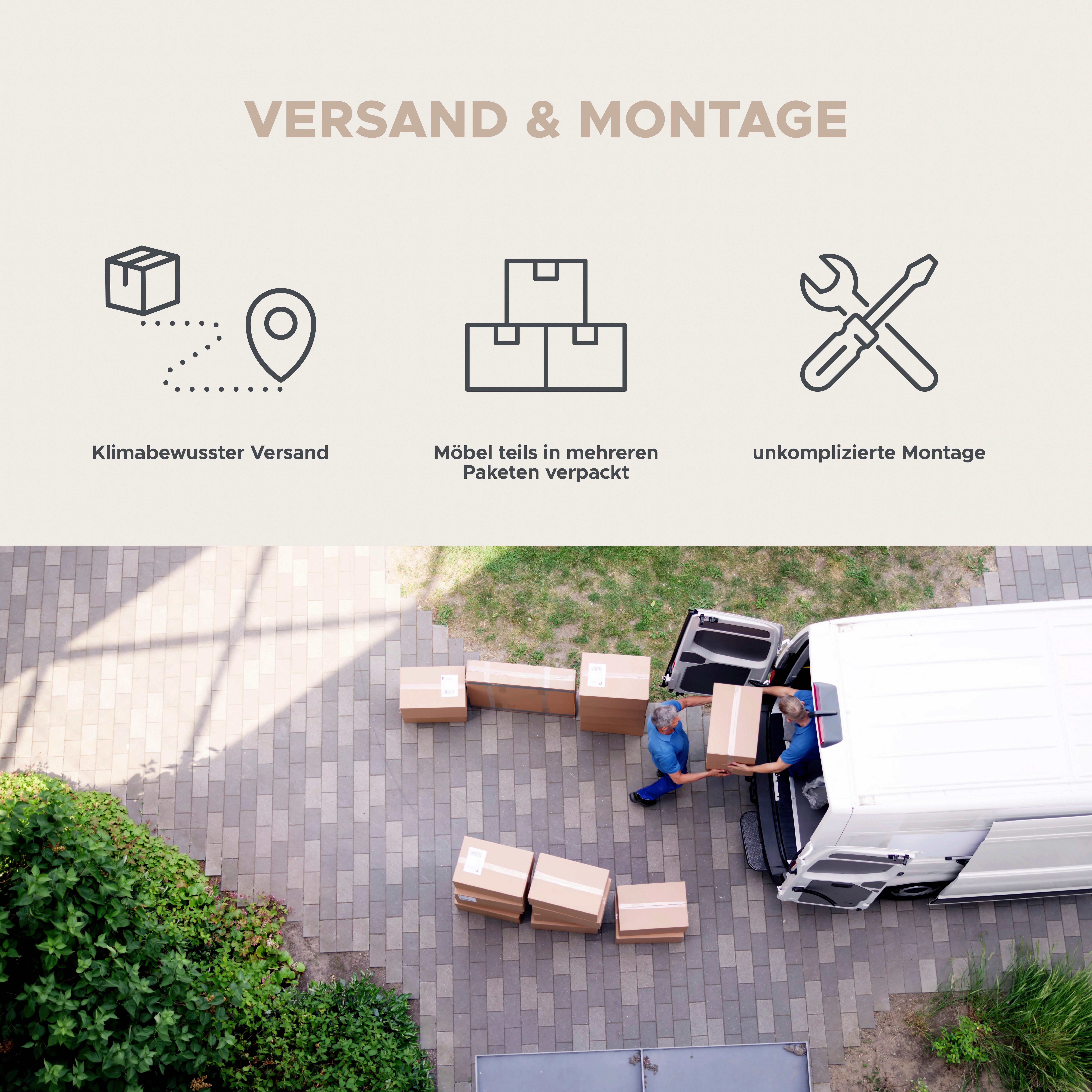 INOSIGN Wandrek Aosta, breedte 140 cm, in verschillende kleuruitvoeringen