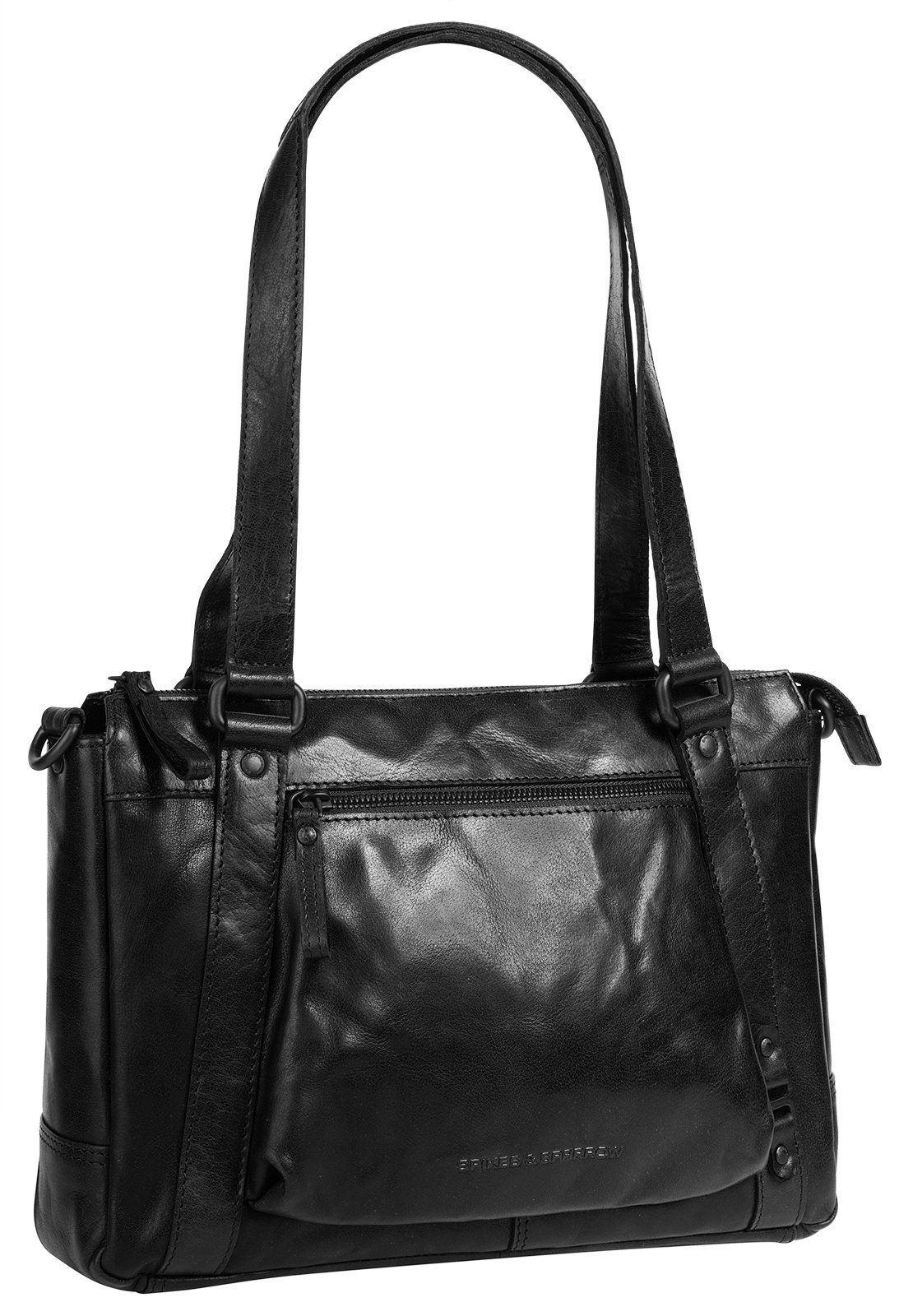 Spikes & Sparrow Tas echt leder