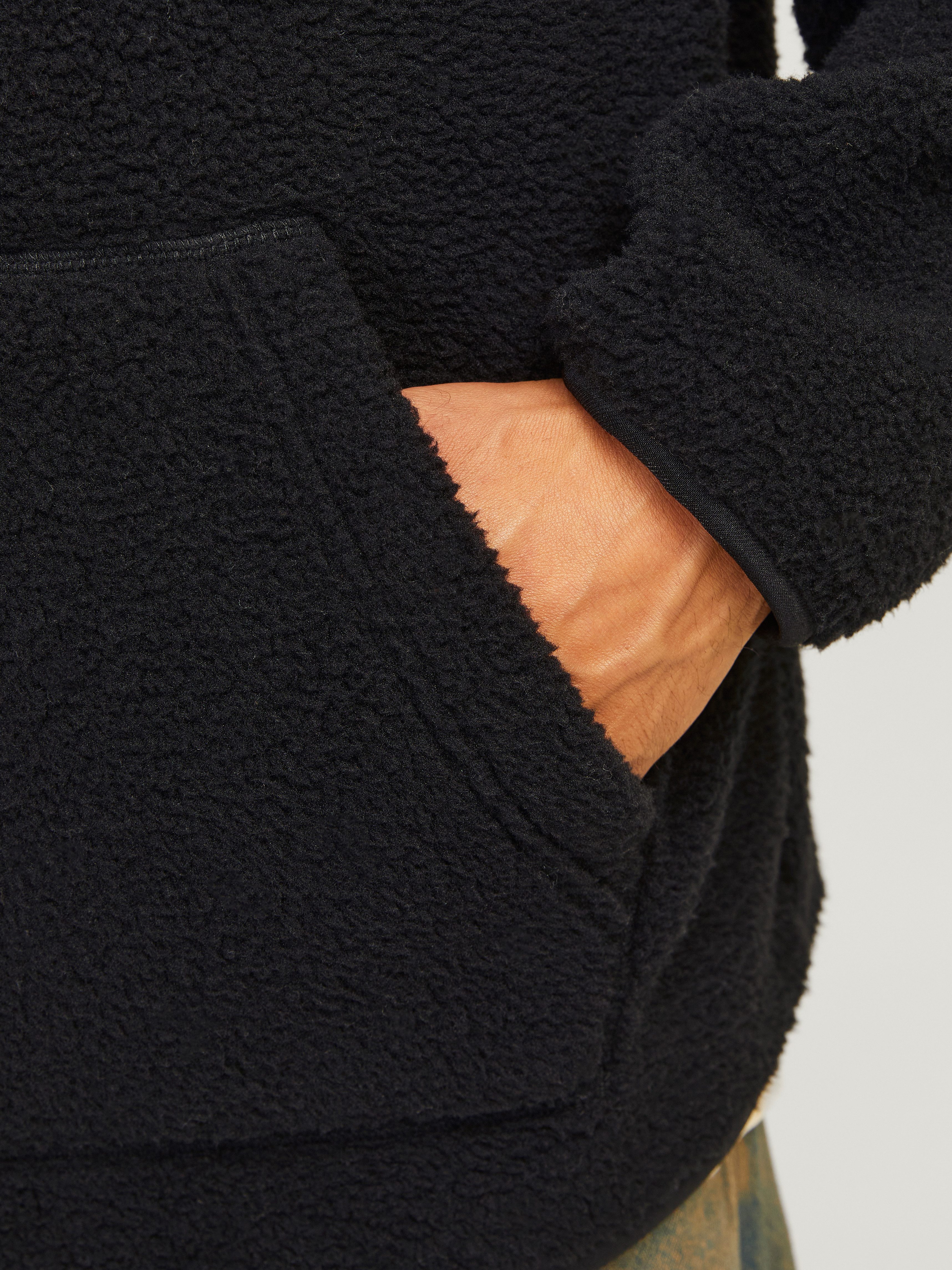 Jack & Jones Hoodie JORFREDERIKSBERG TEDDY SWEAT HOOD SN