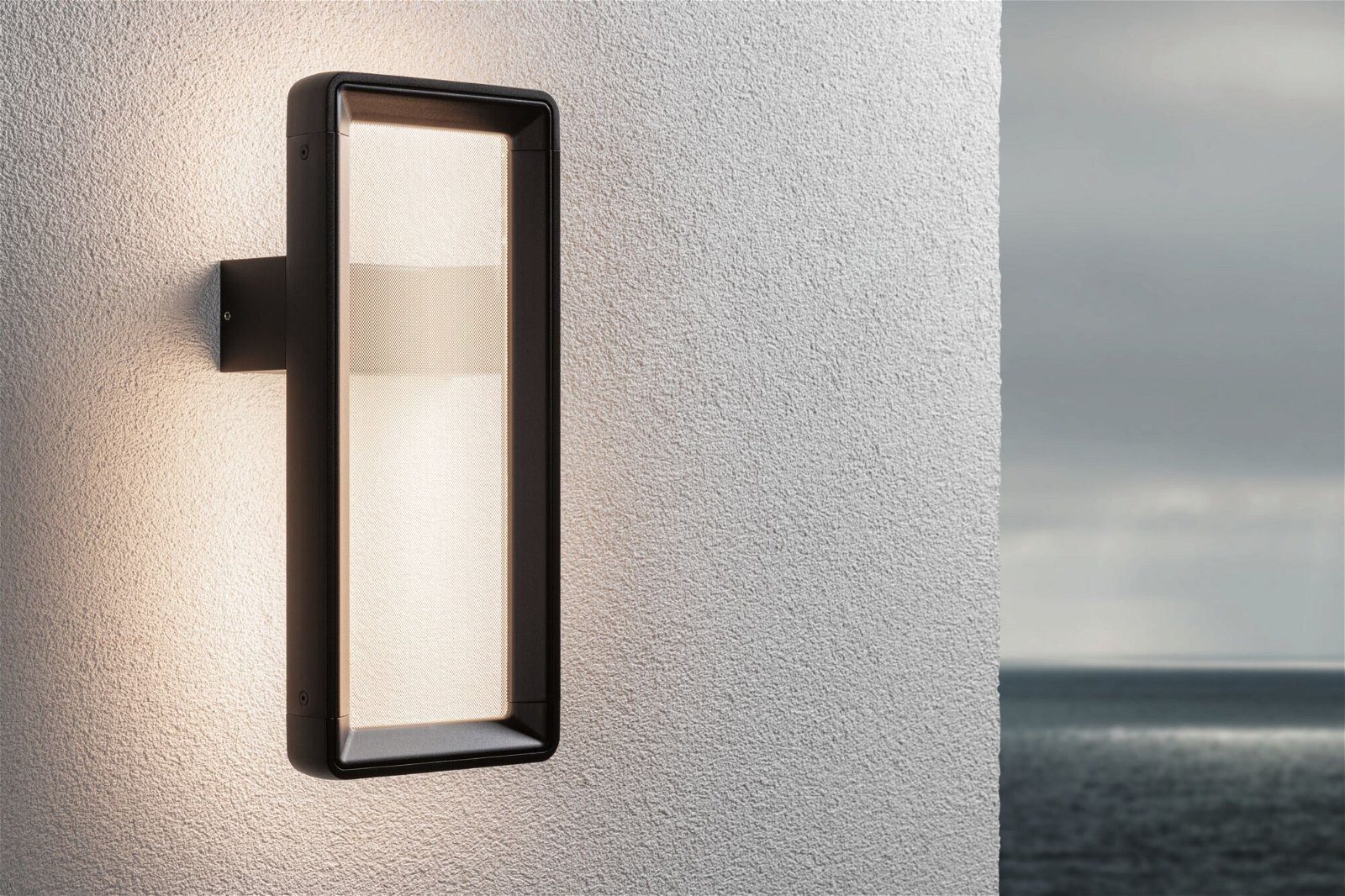 Paulmann Led-wandlamp voor buiten Reana IP44 176x107mm 3000K 2x3W 2x130lm 230V Antraciet Metaal (1 stuk)