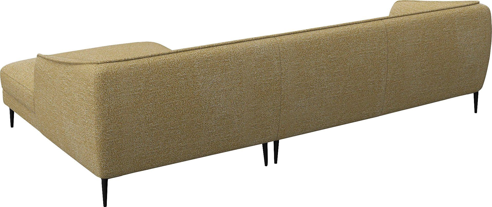 FLEXLUX Hoekbank Belle designbank, L-vorm, BxD 288x149 cm Scandinavisch design, in een sublieme verwerking