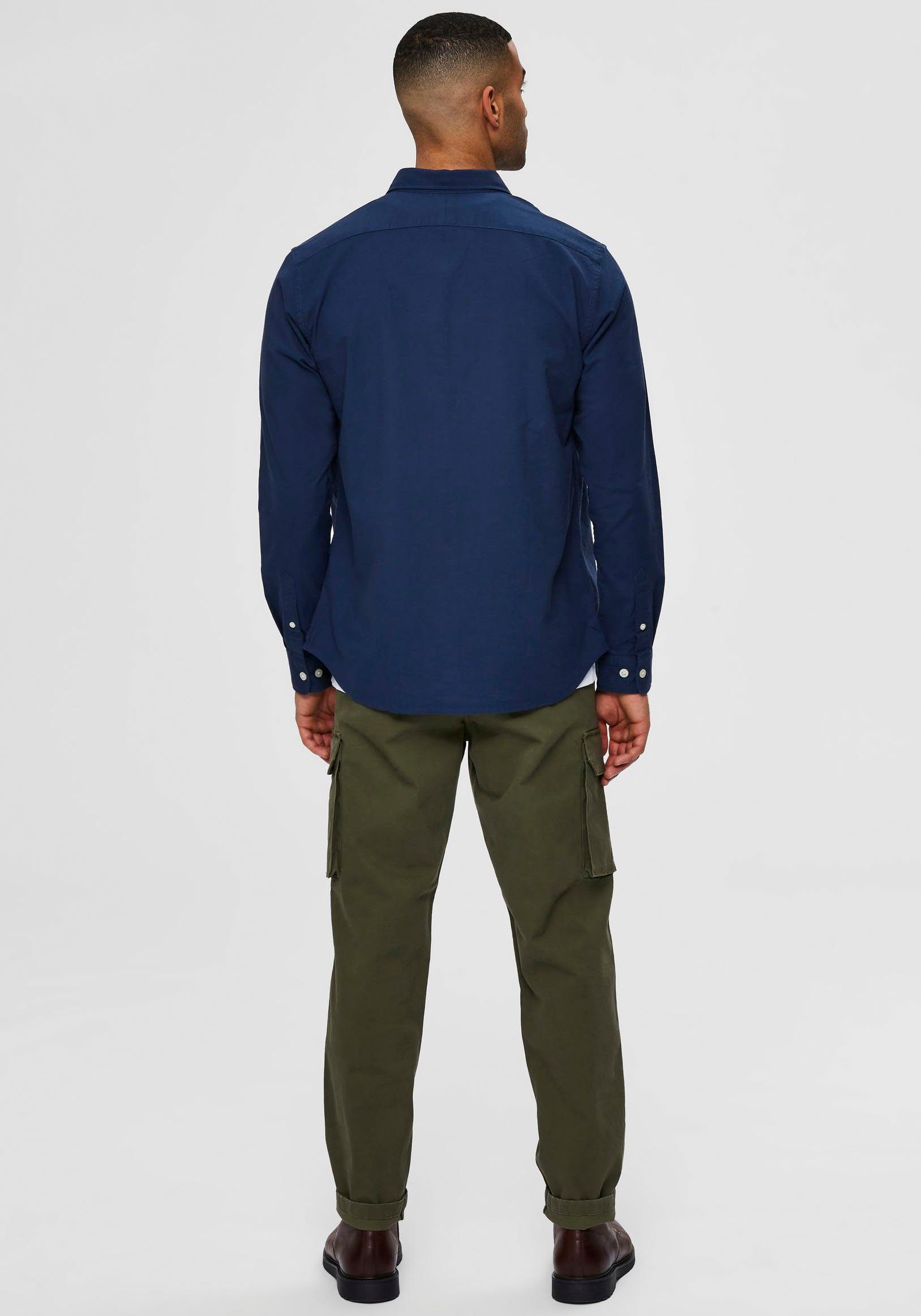 SELECTED HOMME Overhemd met lange mouwen SLHREGRICK-OX FLEX S