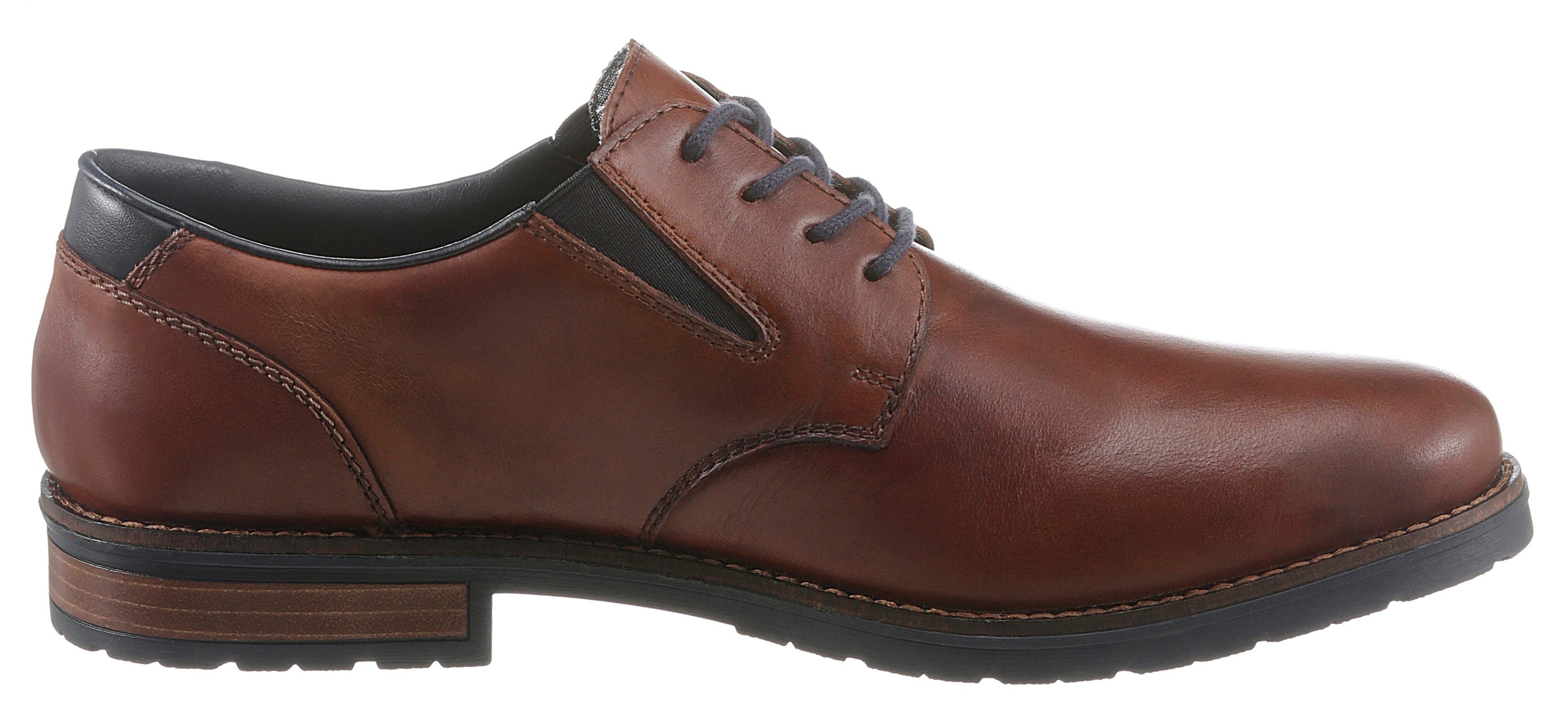 Rieker Veterschoenen met stretch, vrijetijdsschoen, lage schoen, veterschoen