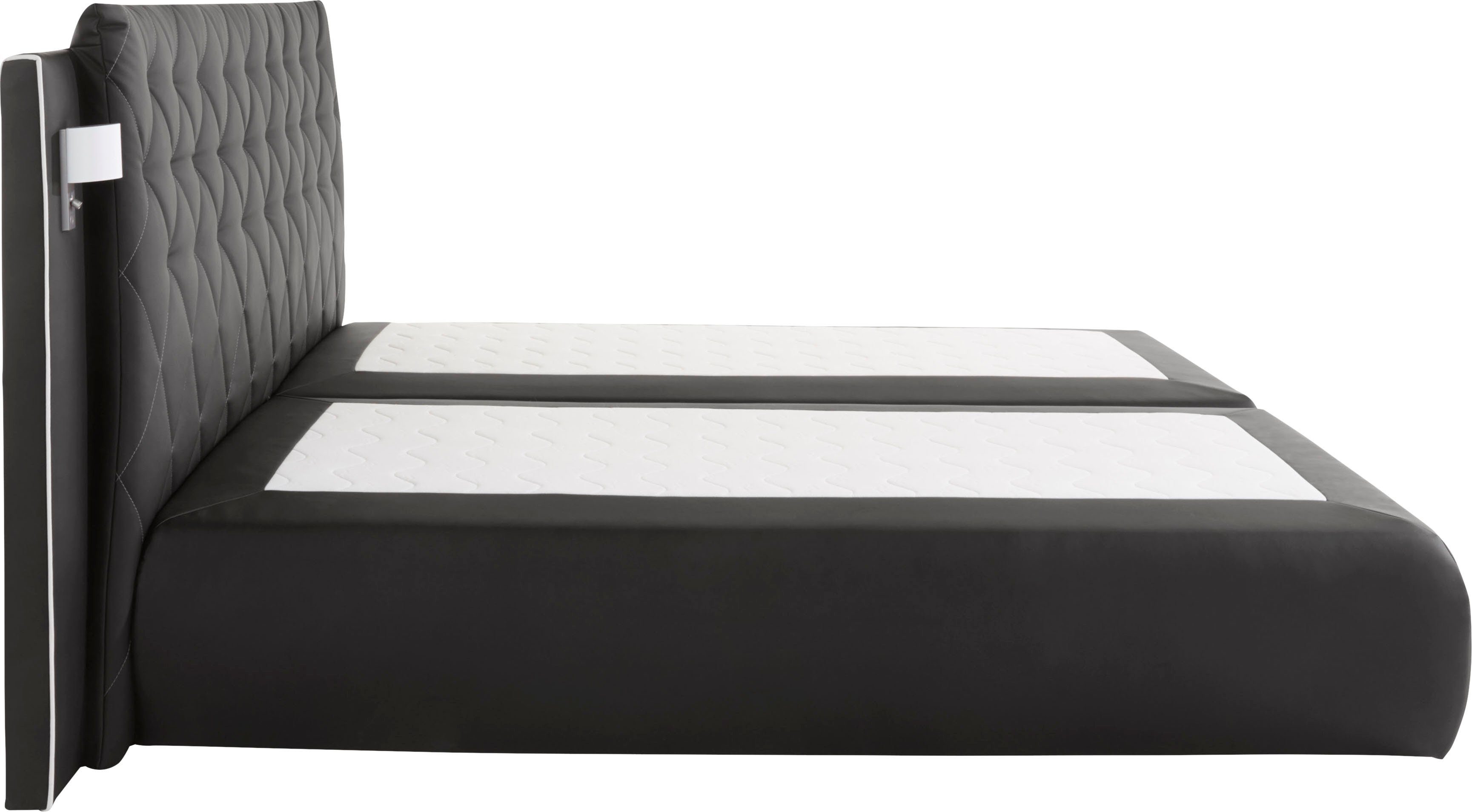 COLLECTION AB Boxspring inclusief bedkist, ledverlichting en topmatras