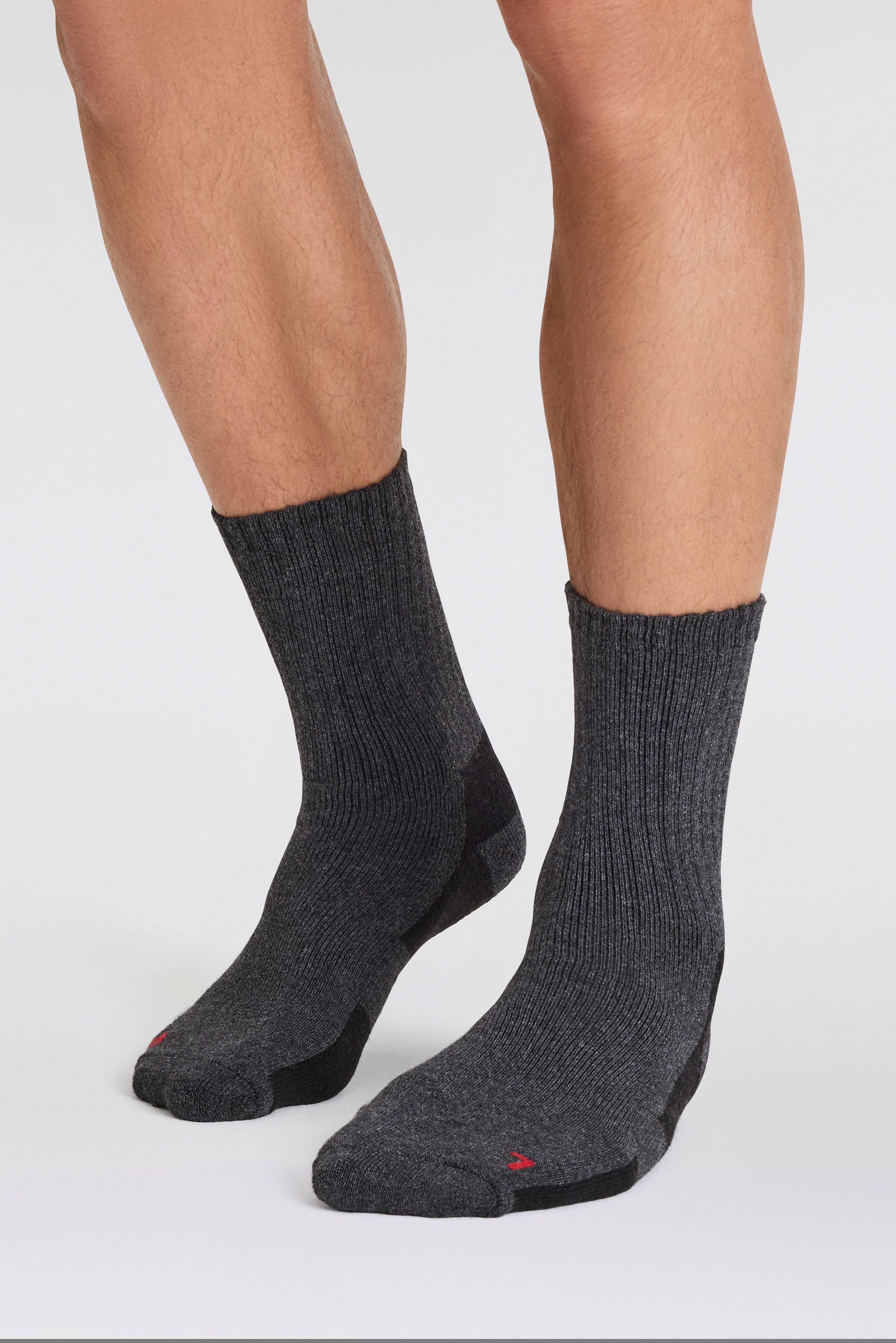 Apollo Basic sokken THERMAL TRACKING SOCKS Unisex met verwarmende merinowol (2 paar Set van 3)