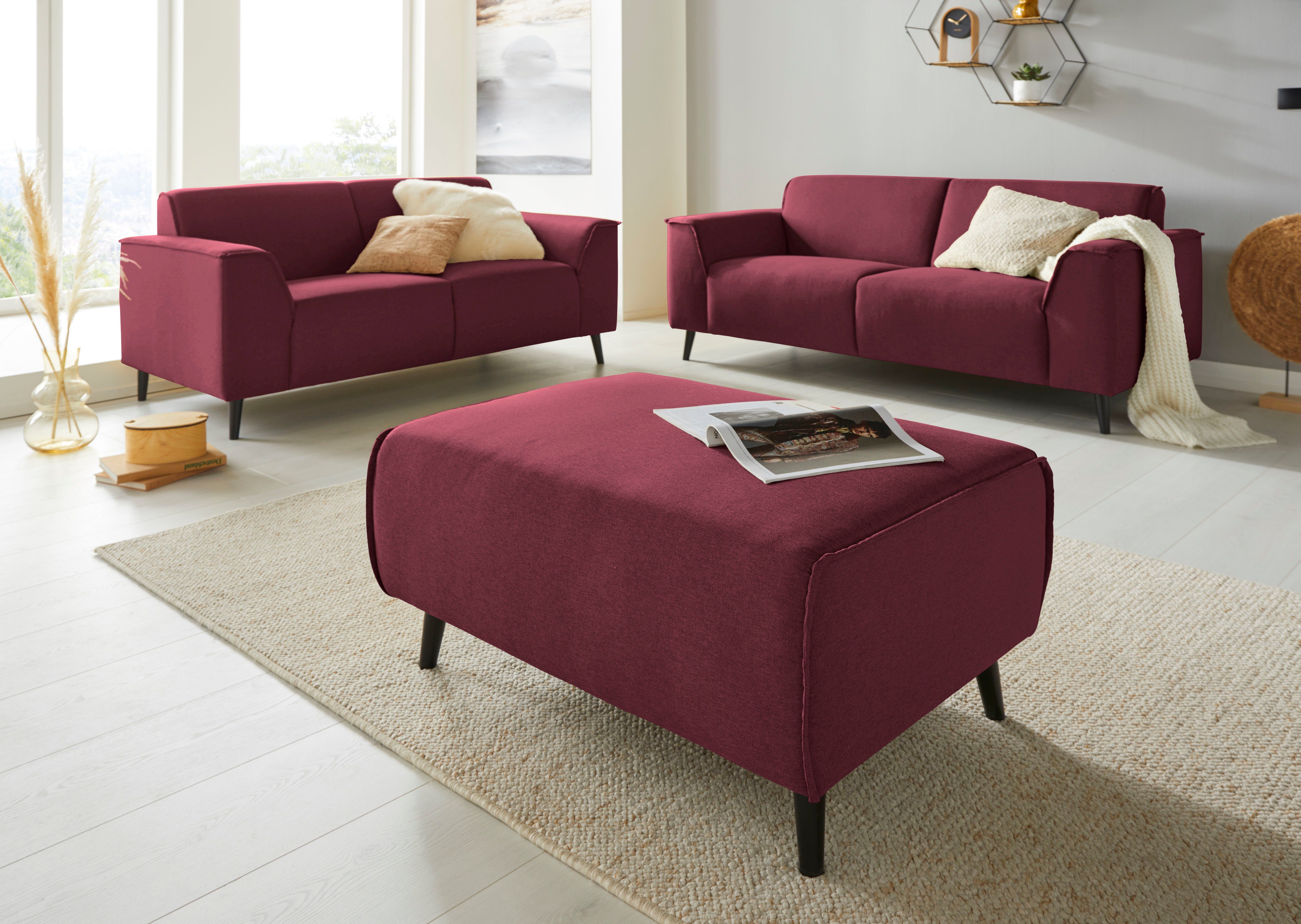DOMO collection Hocker Amora met binnenvering