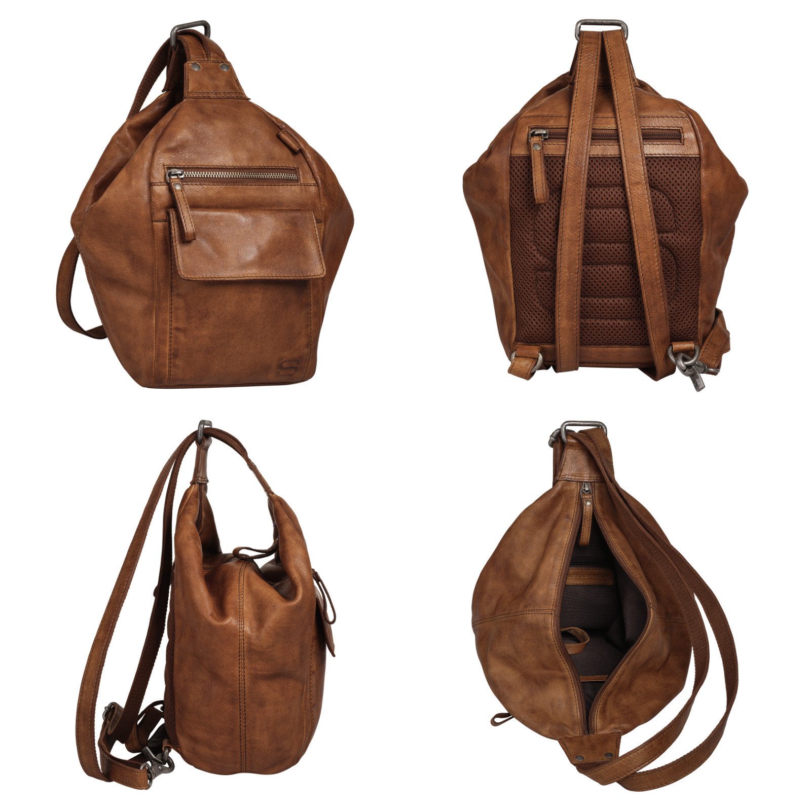 Spikes & Sparrow Rugzak echt leder