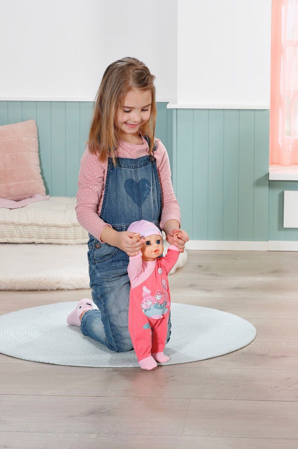 Baby Annabell Babypop Emily loop met mij, 43 cm