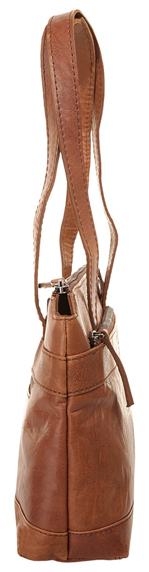 Spikes & Sparrow Tas echt leder