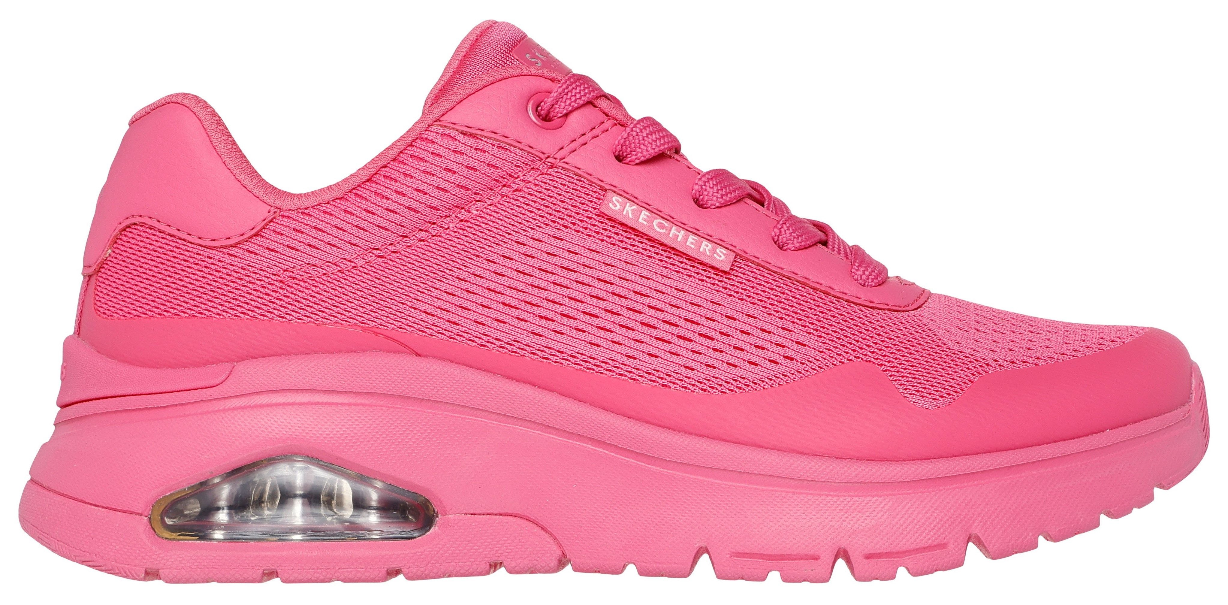 Skechers Sneakers UNO FLEX-UNO FRESH ONE , neon schoen, sneaker, wig sneaker met plateausool