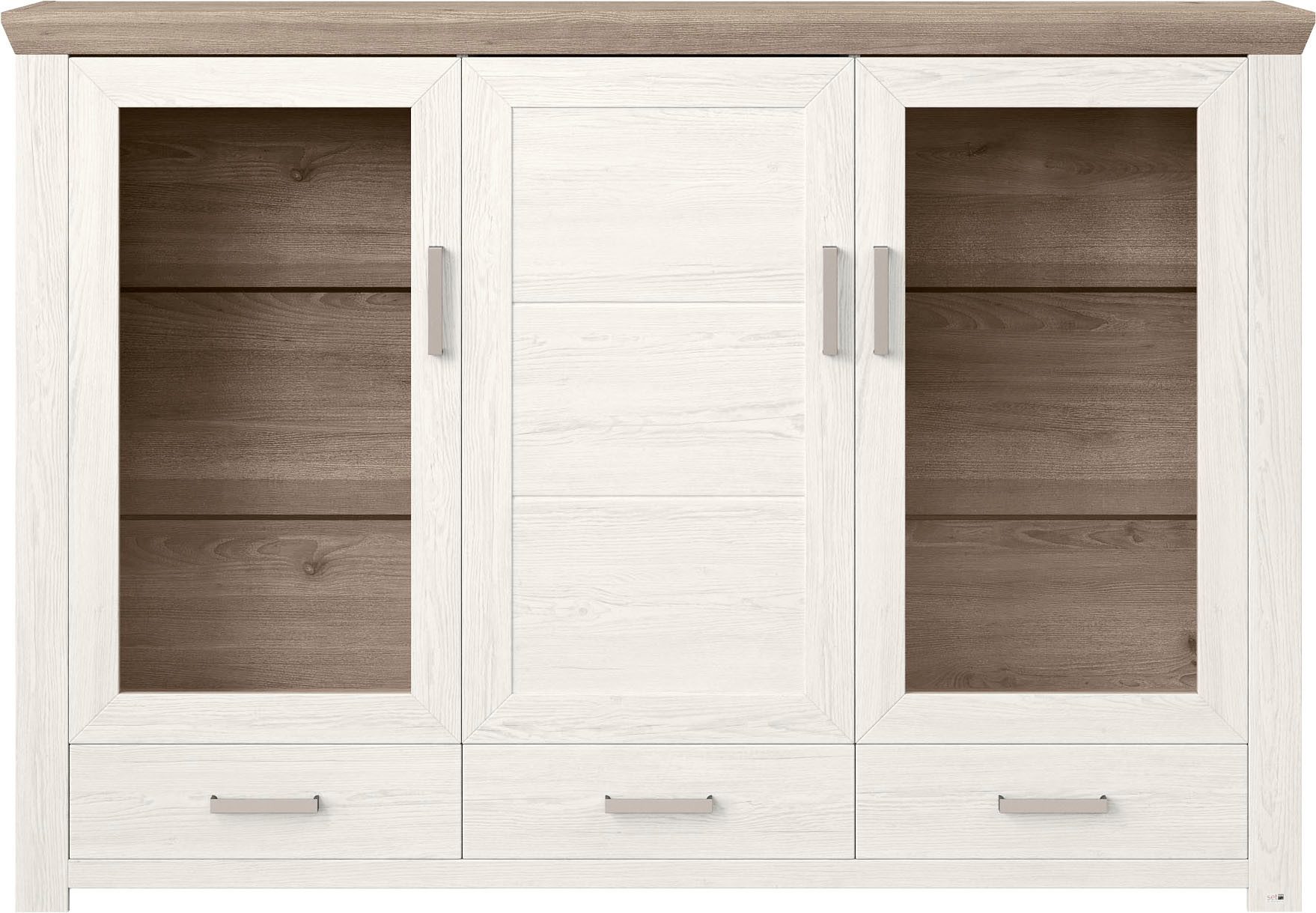 set one by Musterring Highboard York Type 57, breedte 184 cm