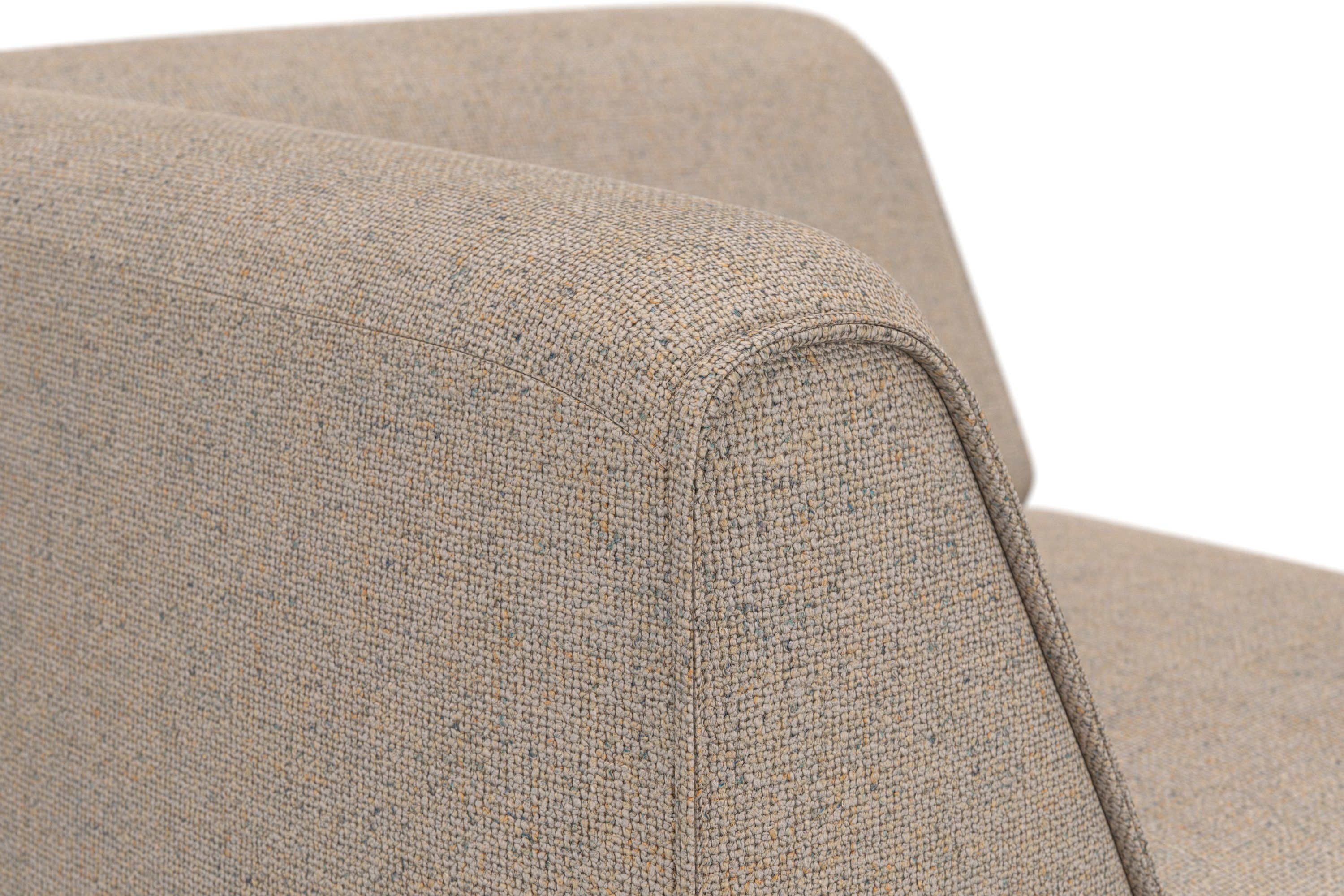 RAUM.ID Bank-hoekelement Merid, sofa-element, afmetingen B/D/H: 97/97/46 cm als module of apart te gebruiken, voor individuele samenstelling