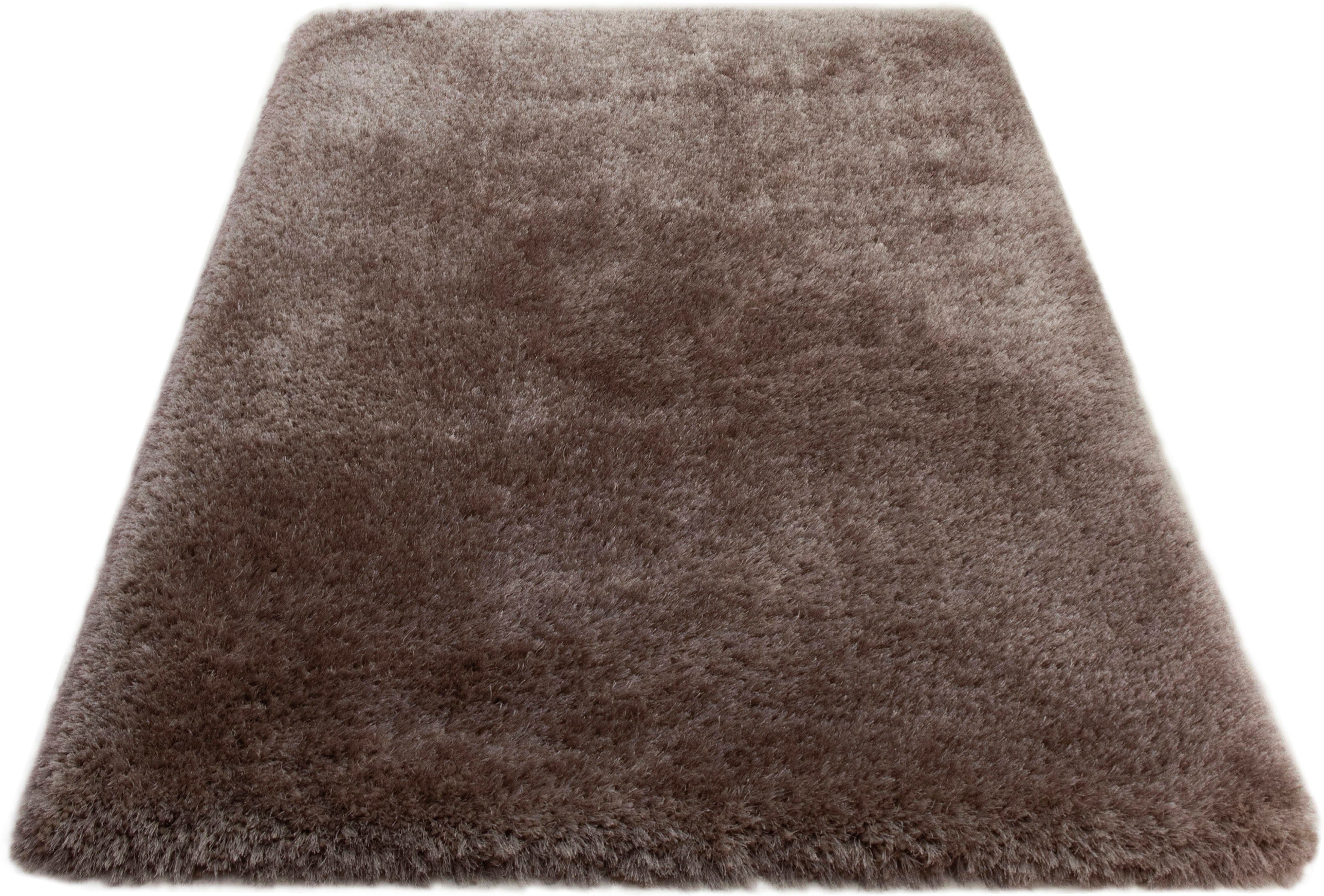 Leonique Hoogpolig vloerkleed Lasse, hoge pool, bijzonder zacht door microvezel Shaggy-look, gemêleerd garen, woonkamer, slaapkamer, kinderkamer