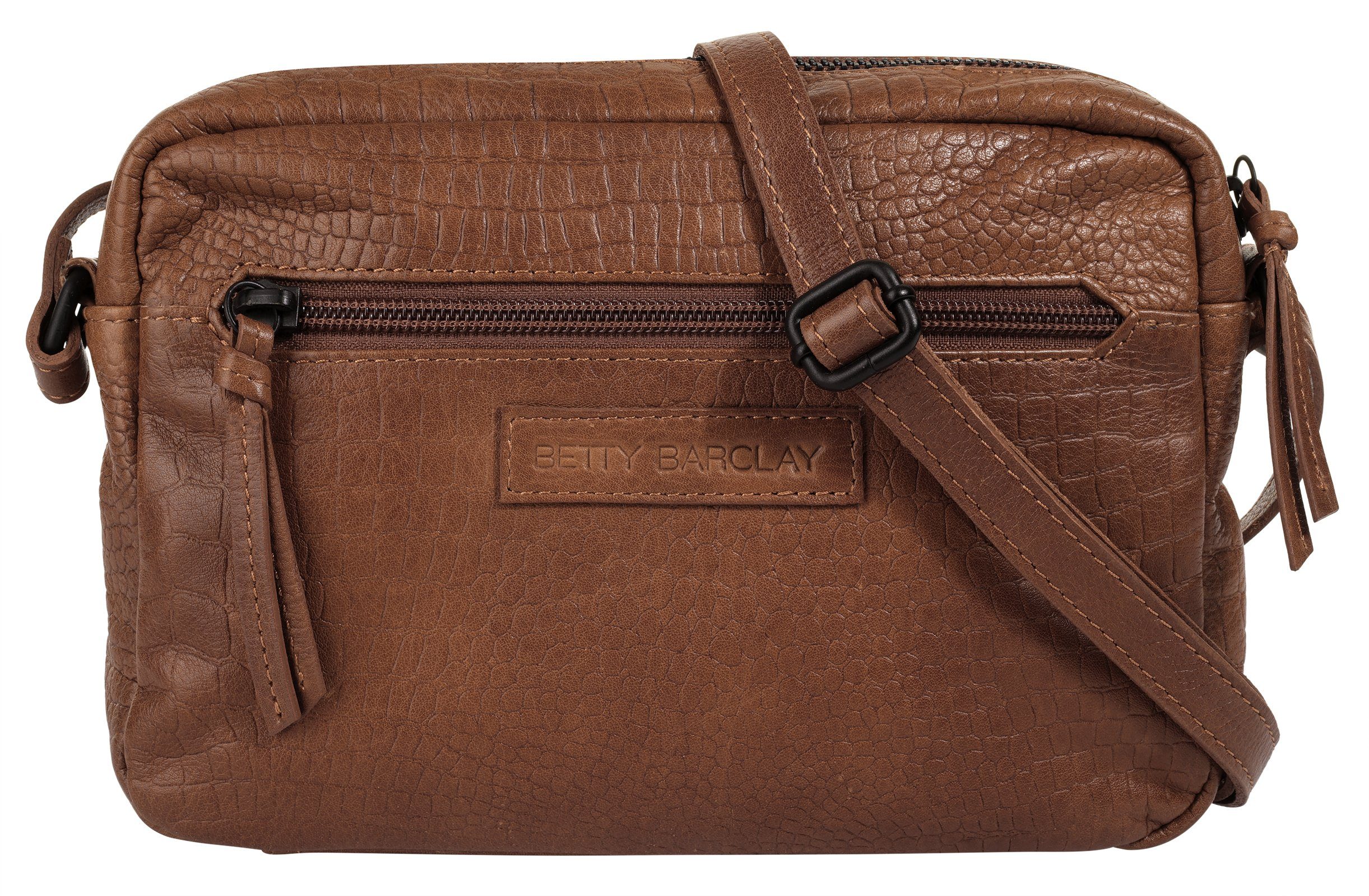 Betty Barclay Schoudertas echt leder