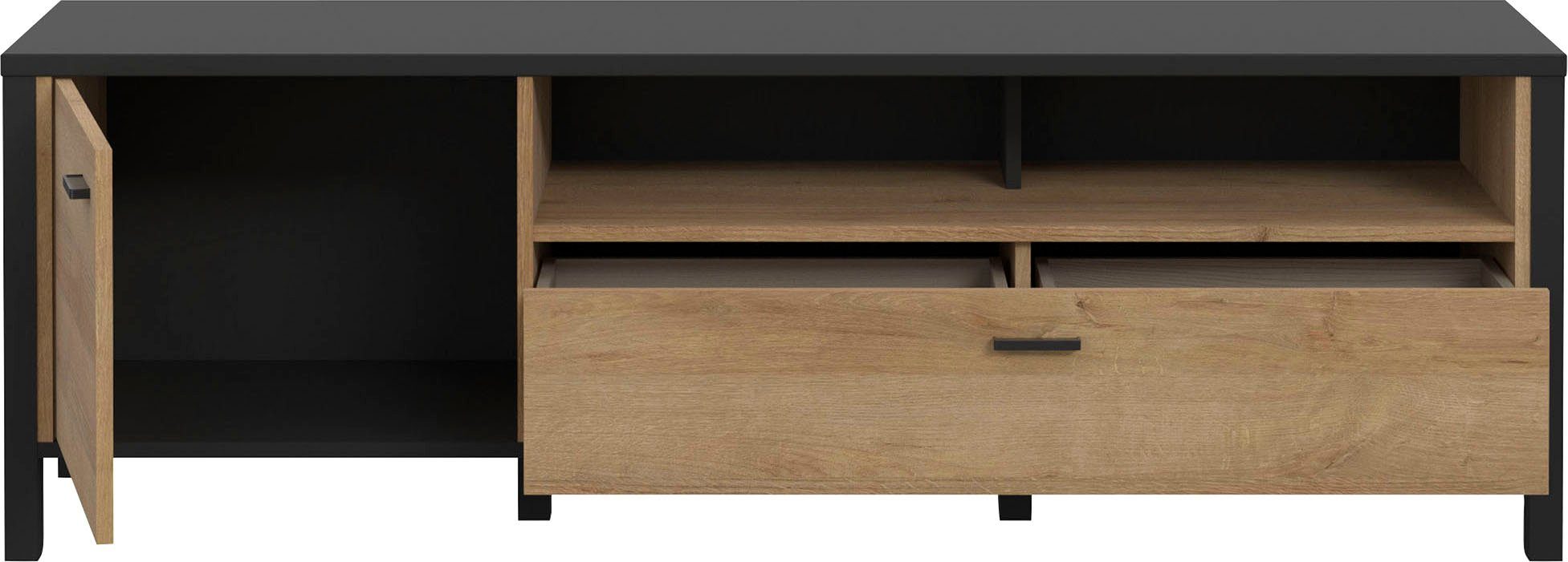 FORTE Tv-meubel High Rock TV-kast, TV-bord, breedte ca. 151 cm