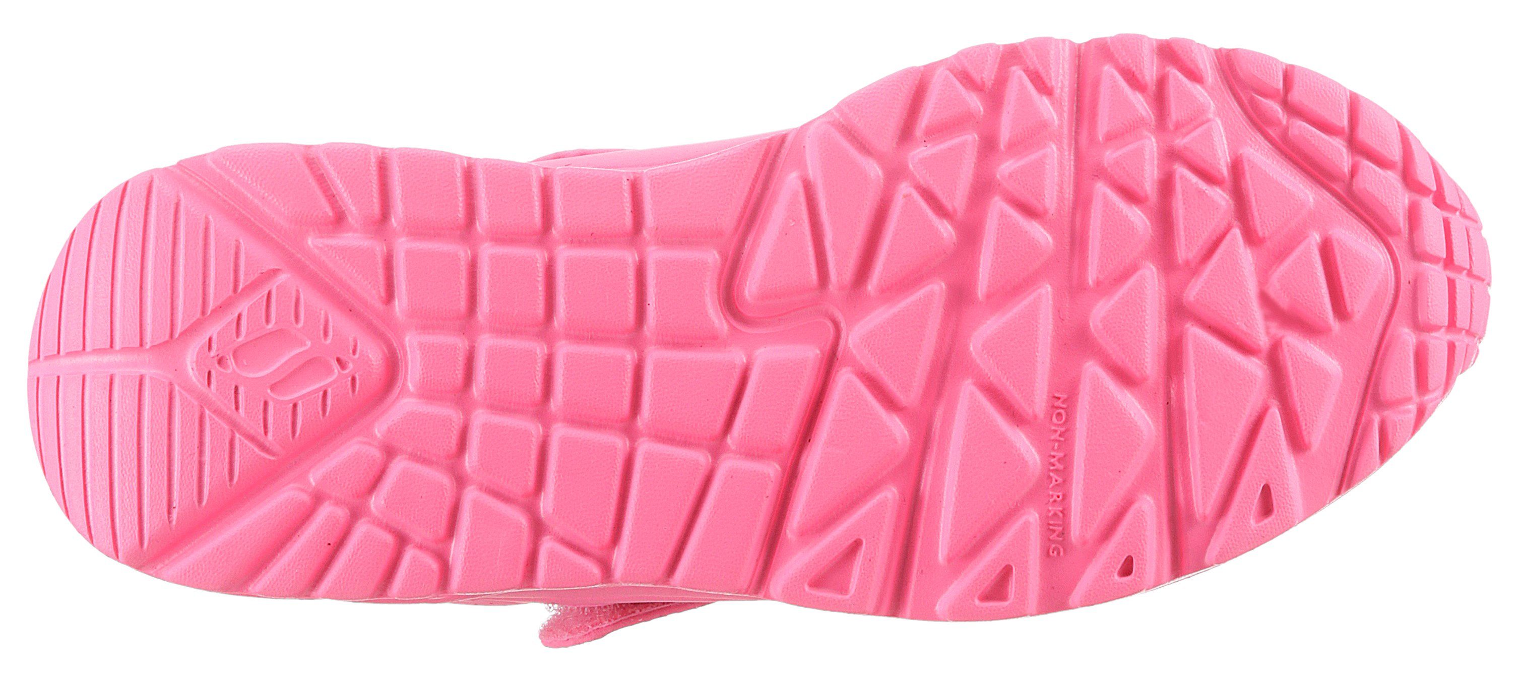 Skechers Slip-on sneakers UNO LITE , met praktische klittenbandsluiting, maat sjabloon te downloaden