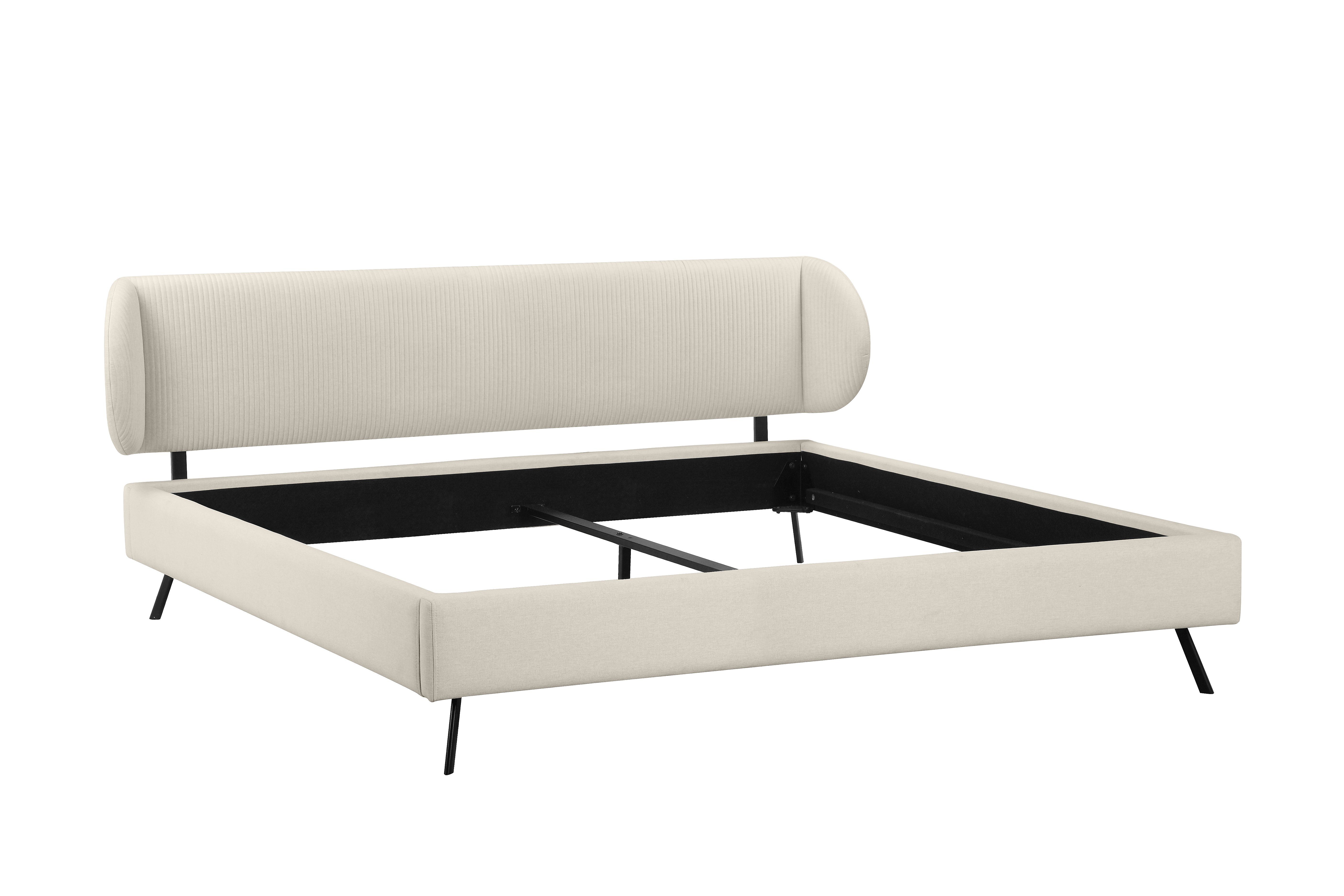 Guido Maria Kretschmer Home&Living Gestoffeerd bed Swantje in 3 breedten en 4 kleuren