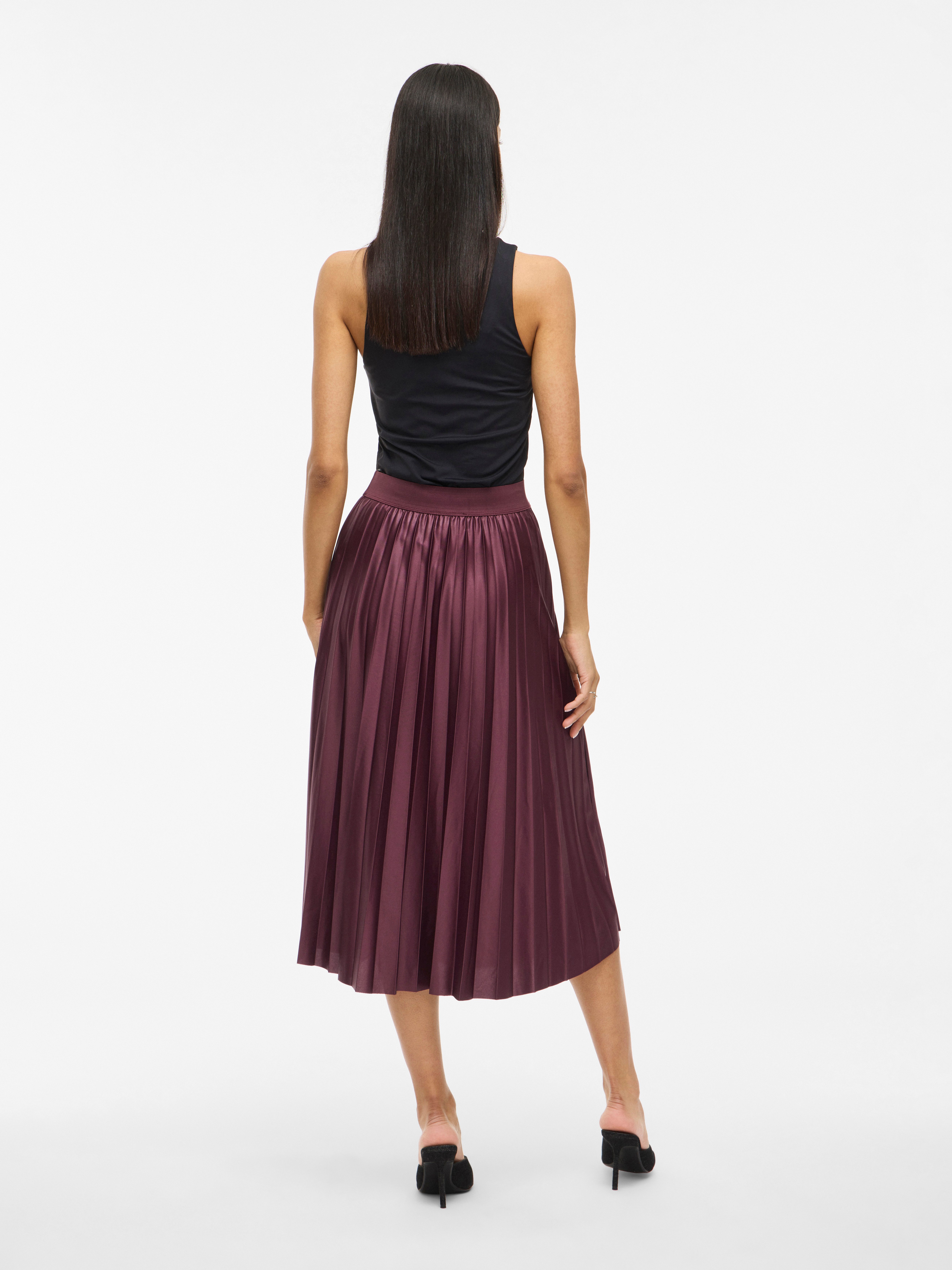 Vila Plissérok VINITBAN SKIRT - NOOS