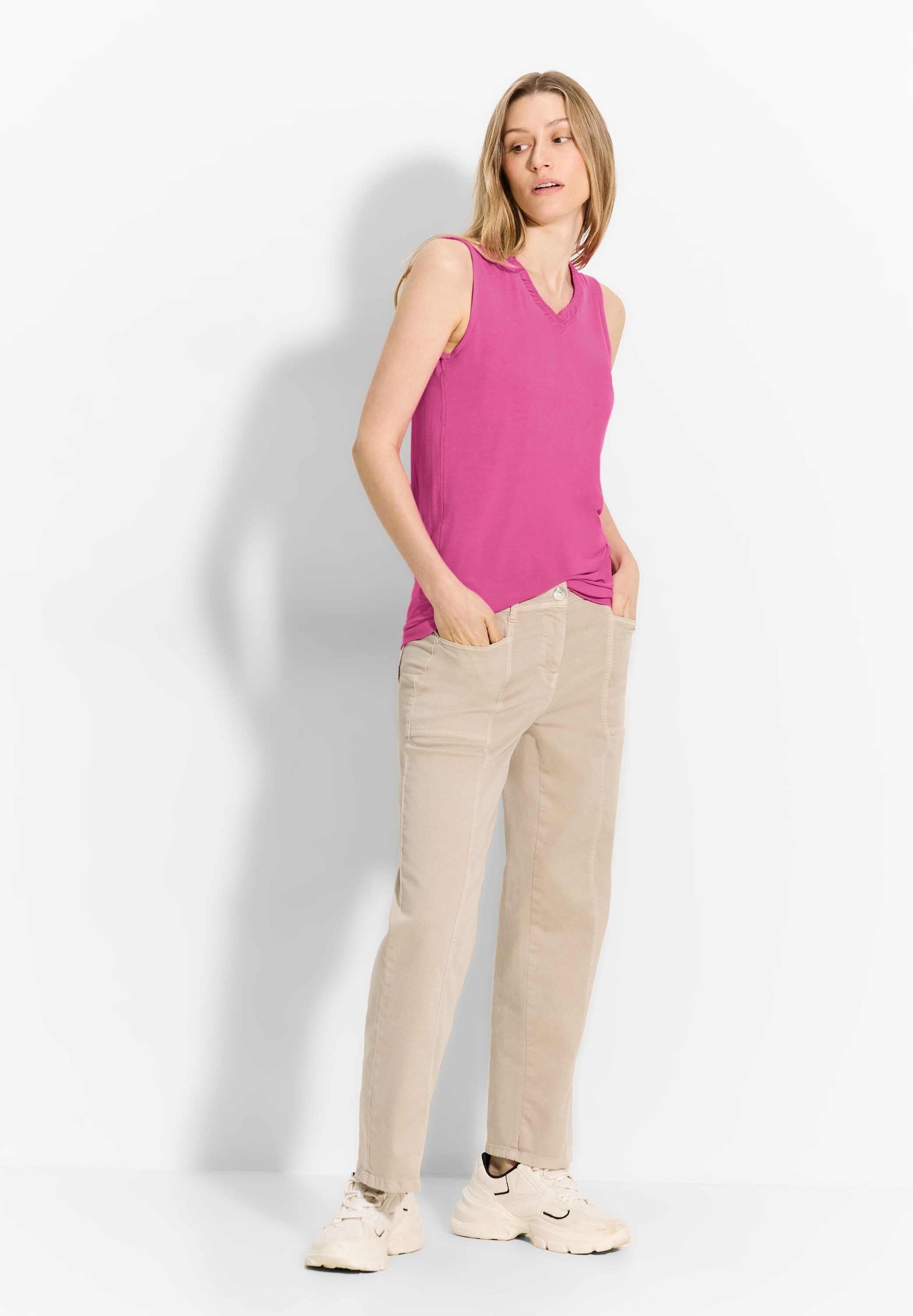 Cecil Shirttop met v-hals