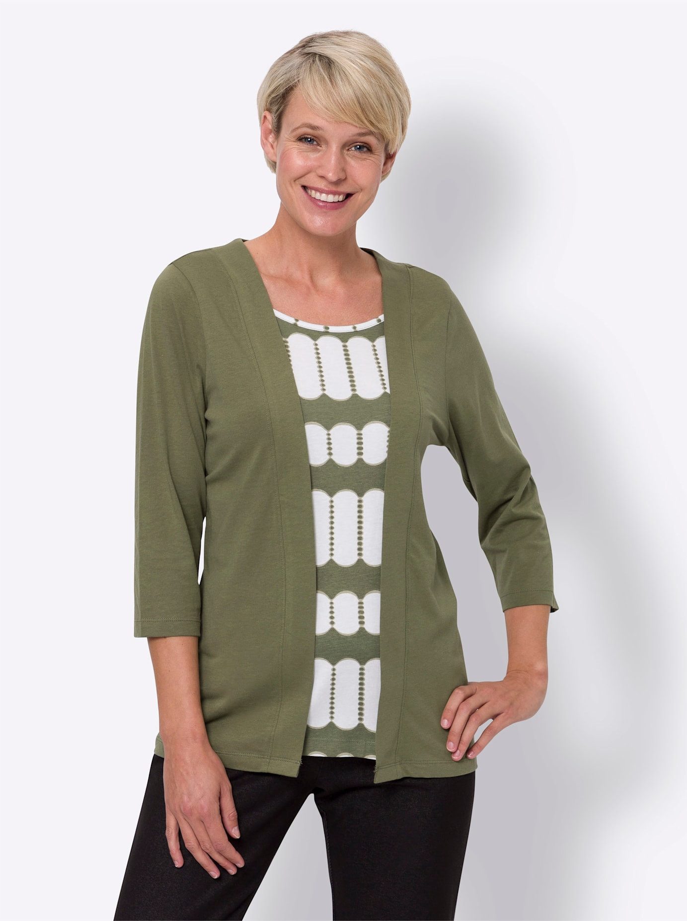 Classic Basics 2-in-1-shirt (1-delig)