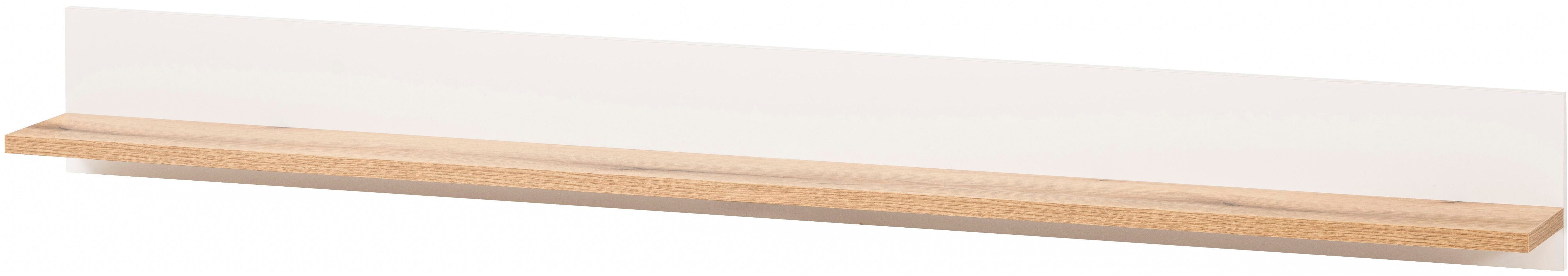 INOSIGN Wandrek Salerno, moderne wandplank, Wandhouder met opbergruimte, 180 cm breed