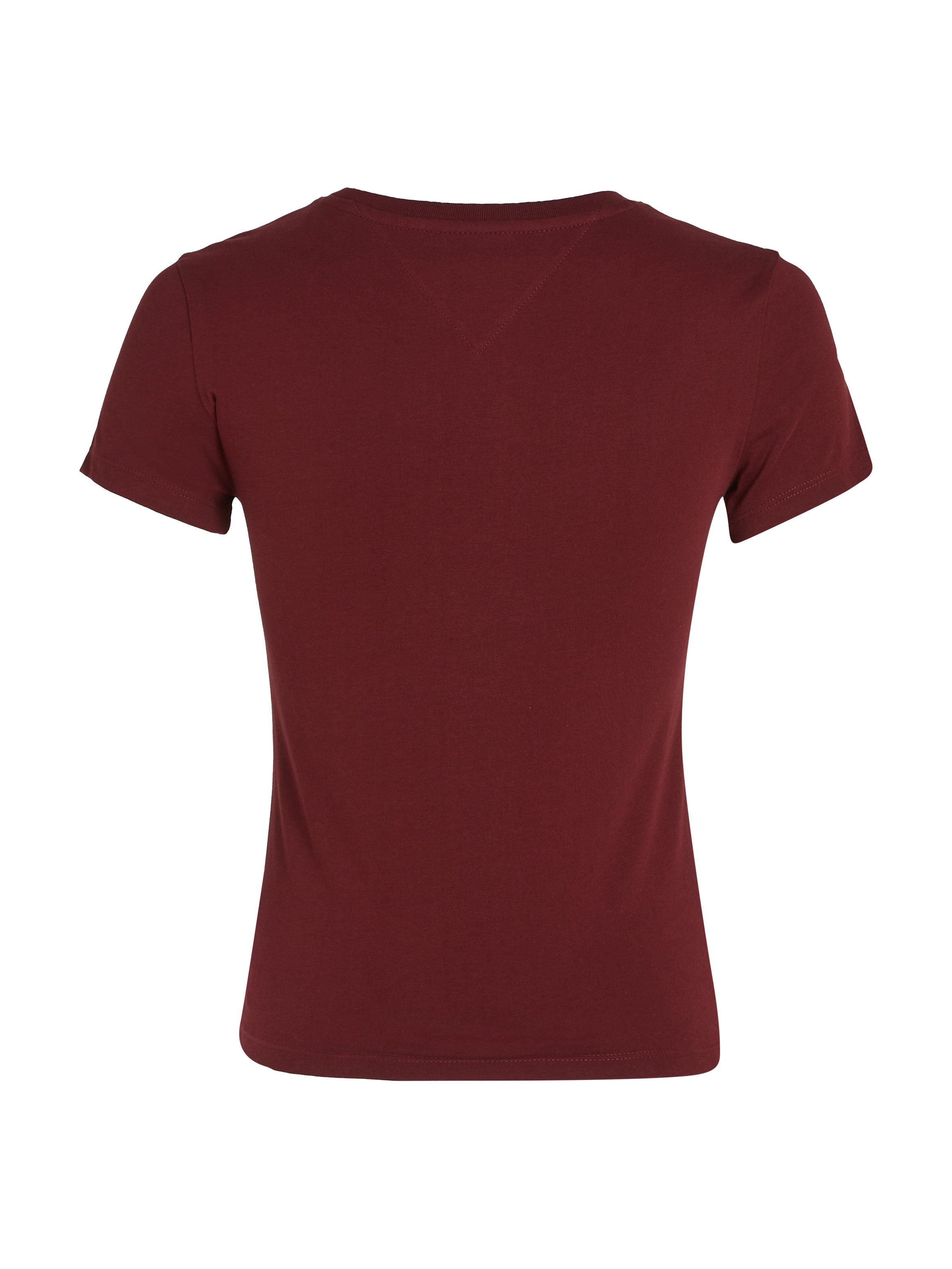 TOMMY JEANS T-shirt TJW SLIM LINEAR TEE met een logo-opschrift