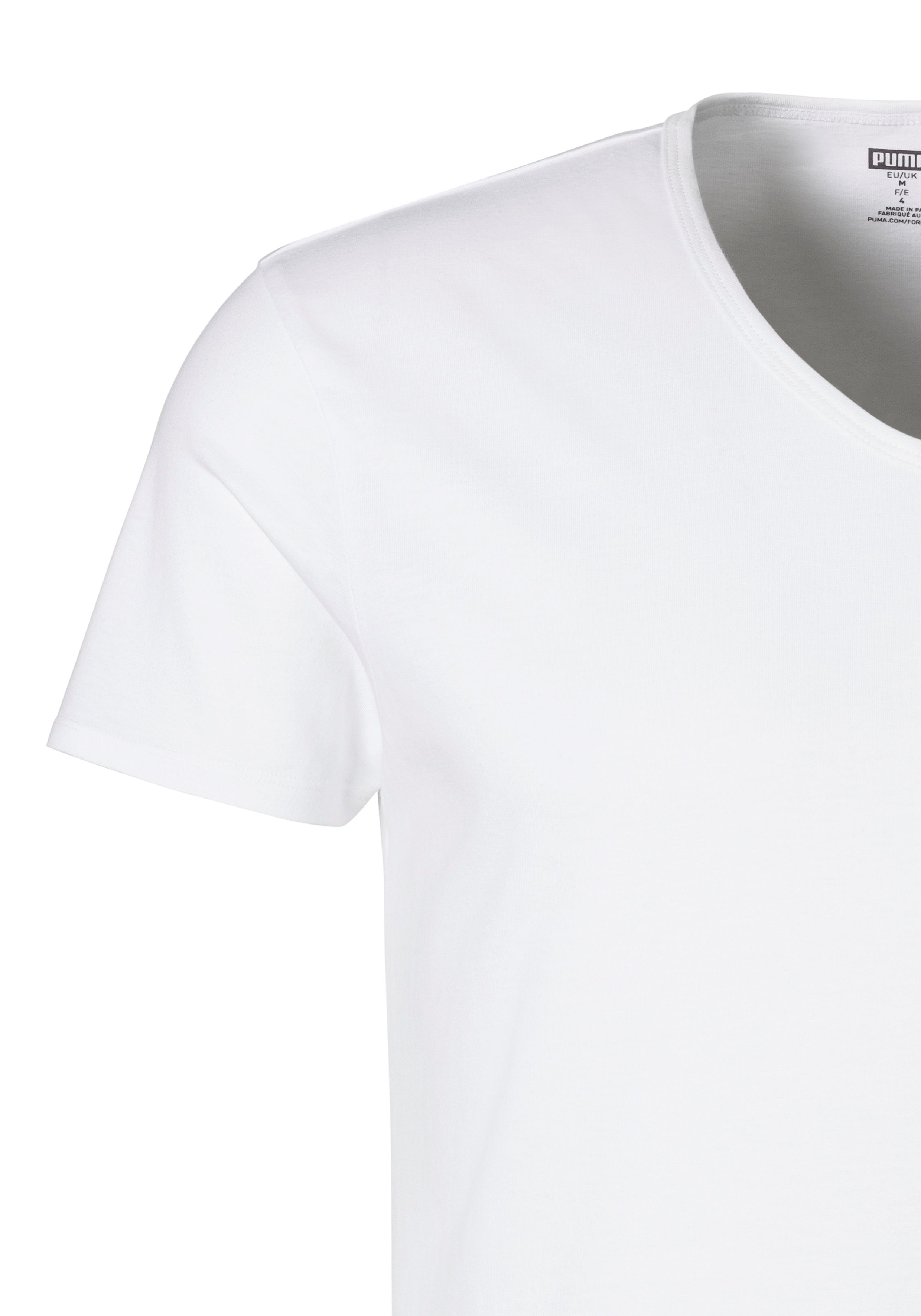 PUMA T-shirt PUMA BASIC 2P V-NECK TEE (Set van 2)