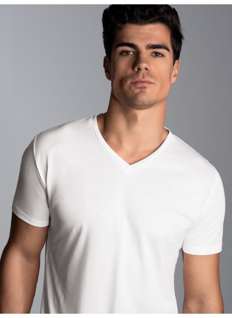 Trigema T-shirt TRIGEMA T-shirt (1-delig) heren t-shirts maat XL wit