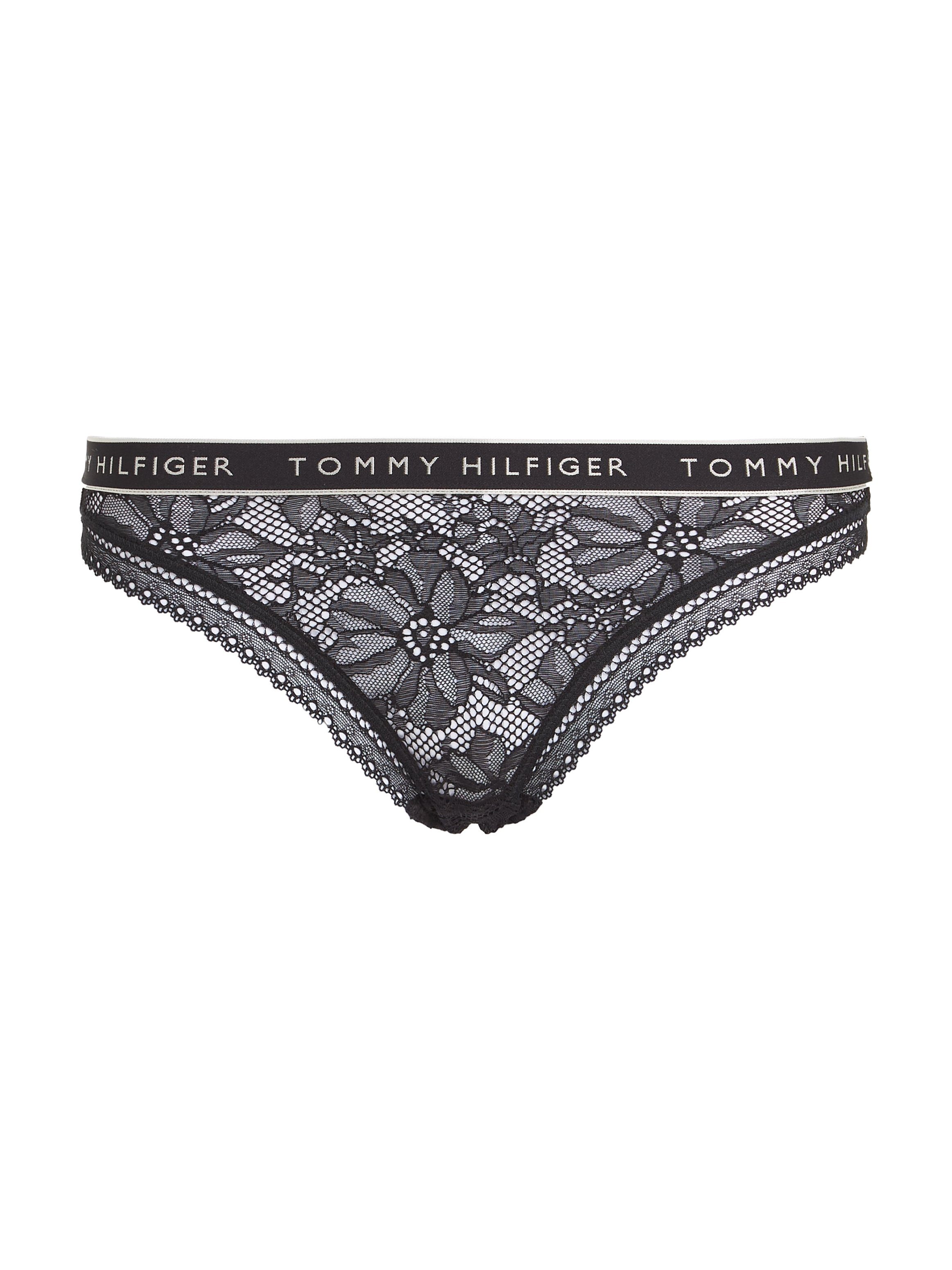 Tommy Hilfiger Underwear Slip THONG met kant en logo-band