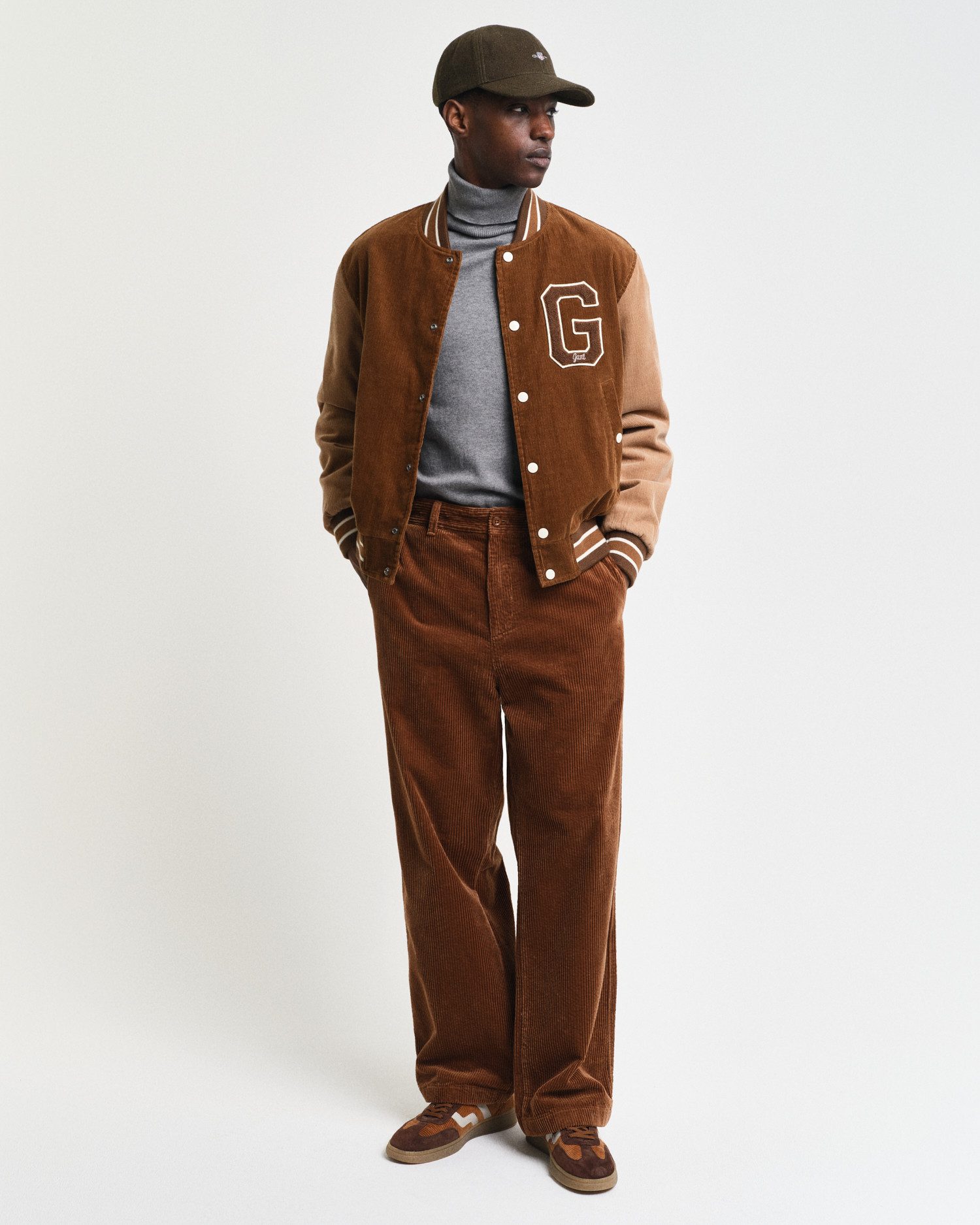 Gant Coltrui CLASSIC COTTON ROLLERNECK Premium roltrui van zacht 100% katoen, overgangs trui